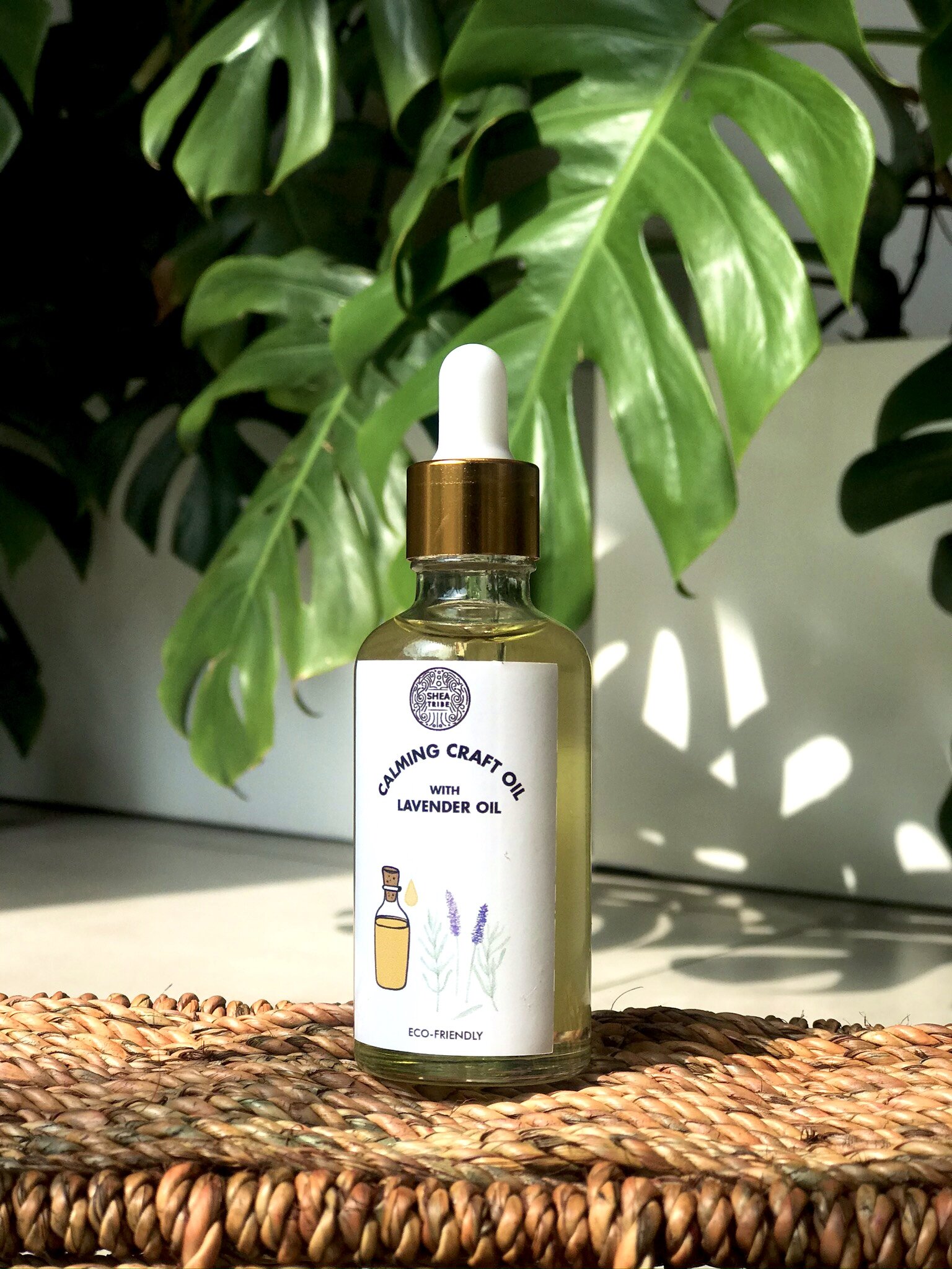 CRAFT OIL for hair &amp; skin (Calming Lavender &amp; Chamomile) - Shea Tribe