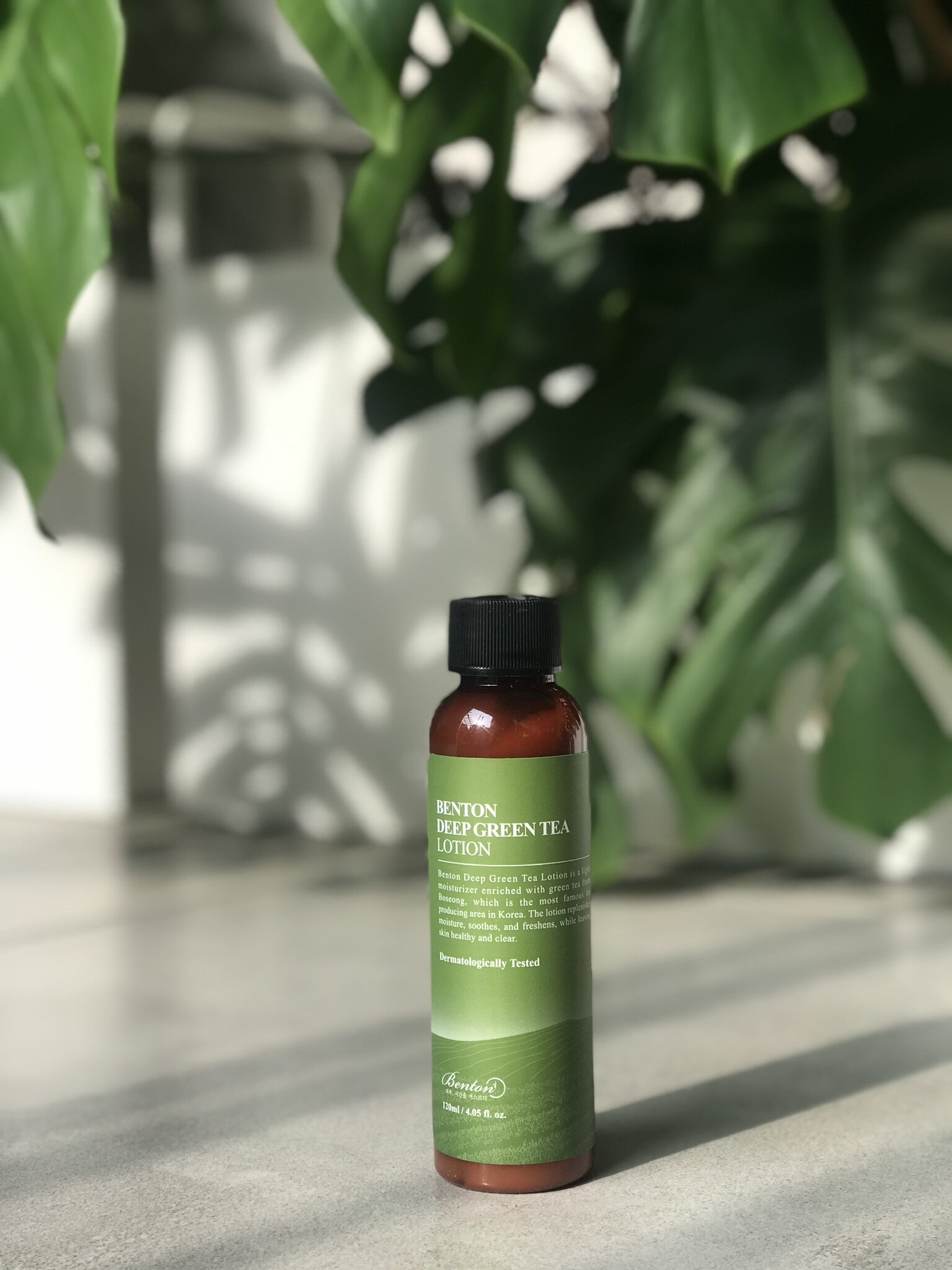 BENTON Deep Green Tea Lotion - Skin Library