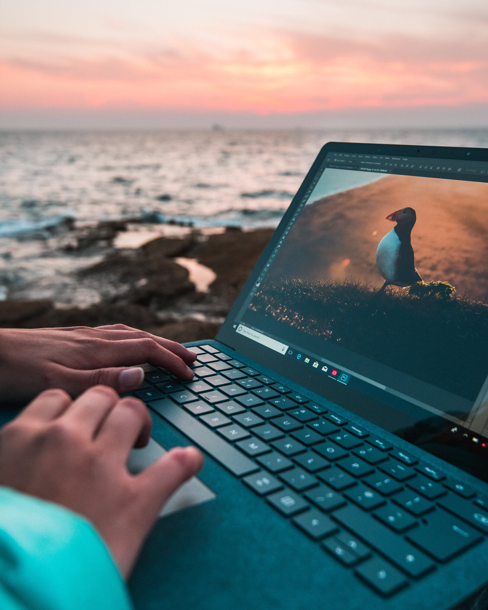 Laptop shoot for Microsoft Surface