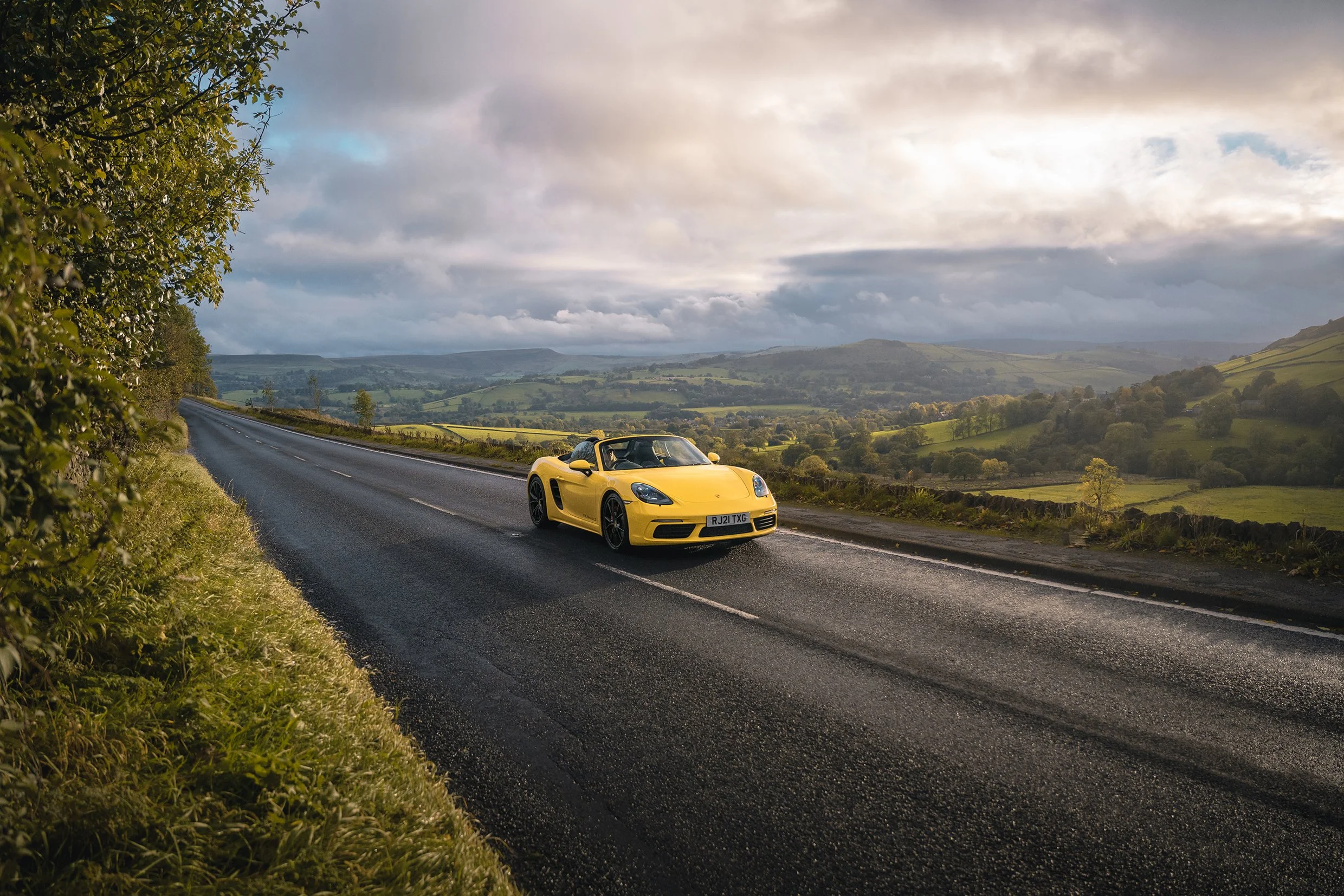 Photoshoot for Porsche GT4 and Boxster 718 