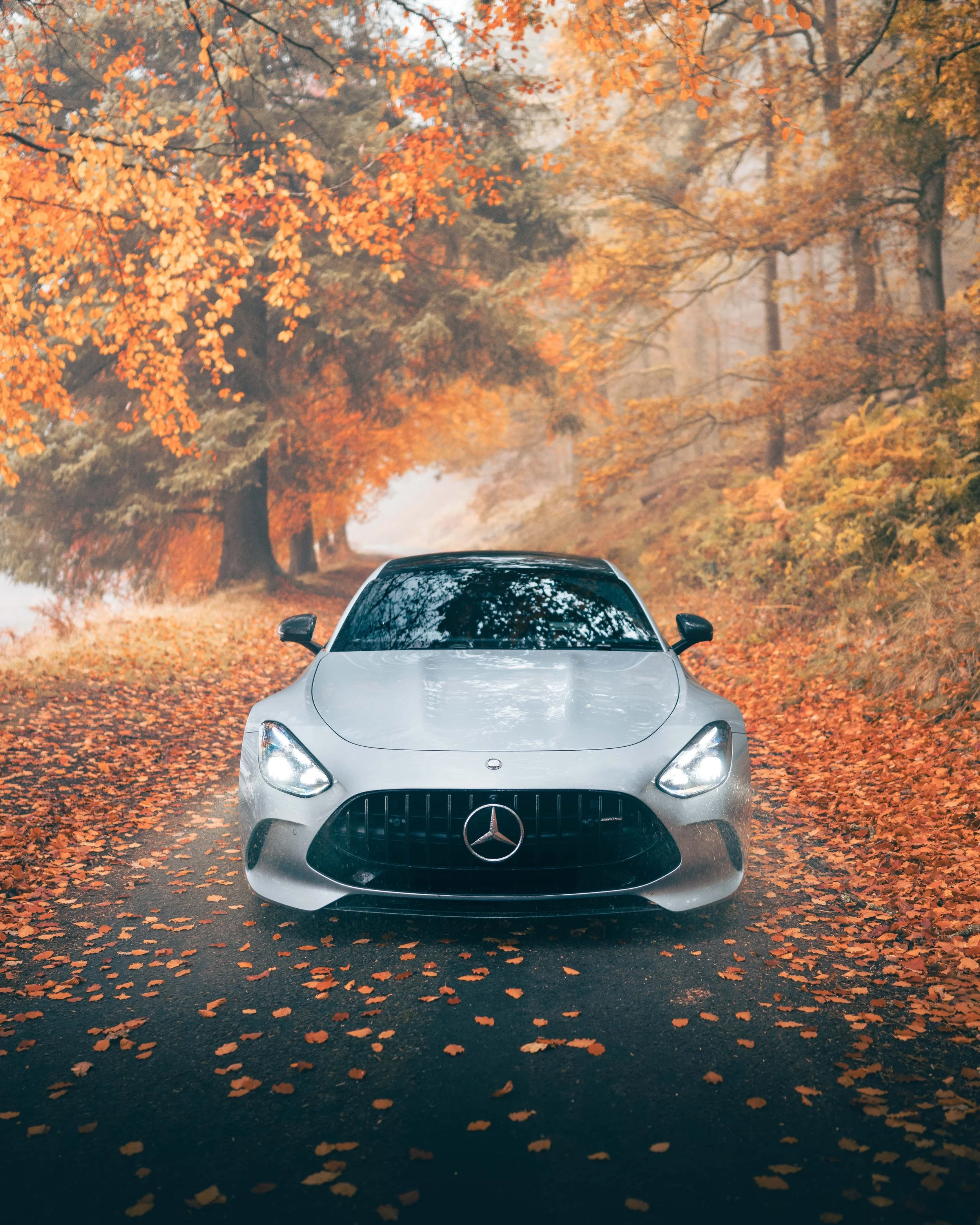 Autumn with the new Mercedes AMG GT63