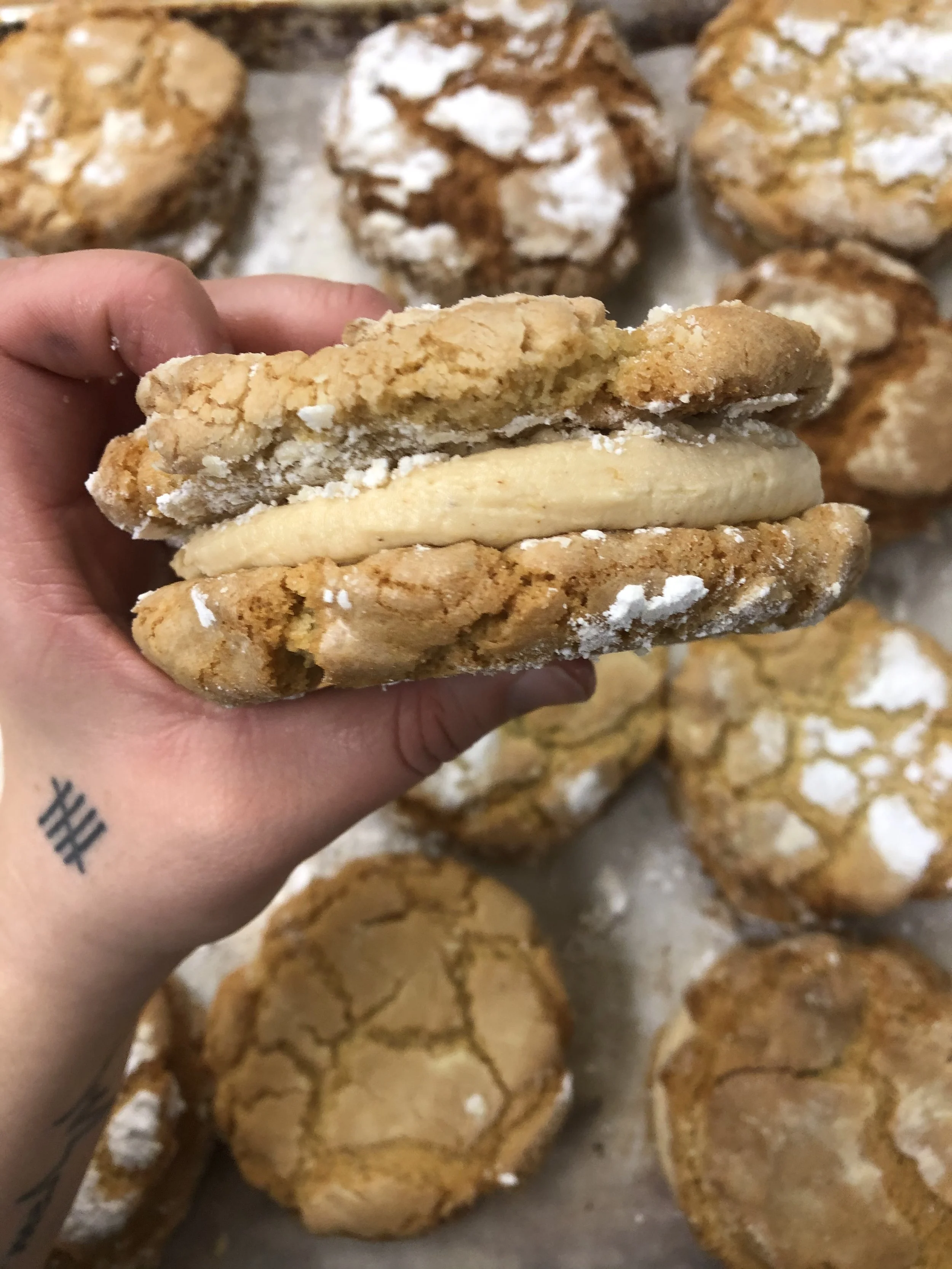 Gluten Free Cookie Sandwiches