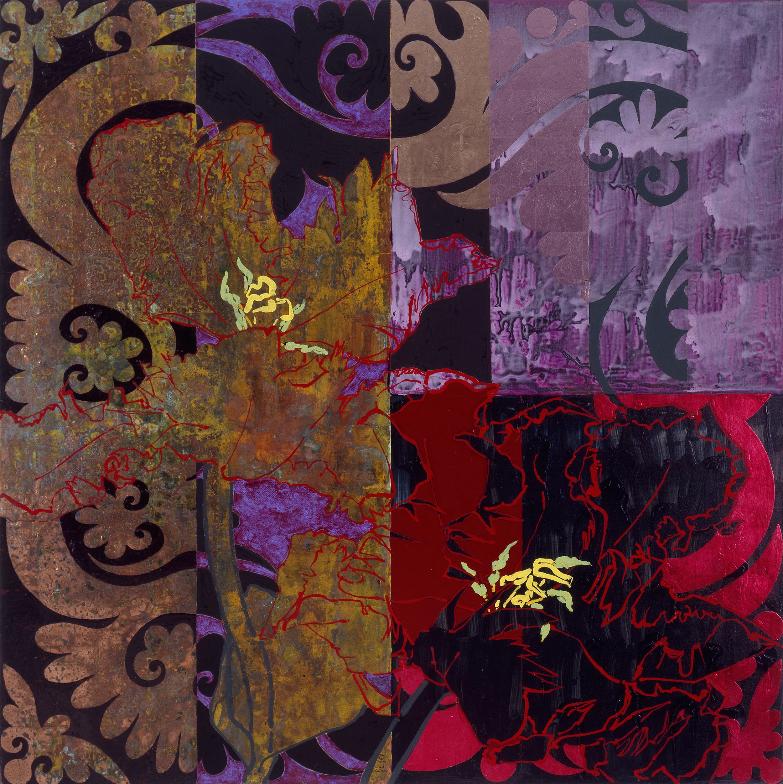 Two Red Parrots, 2008