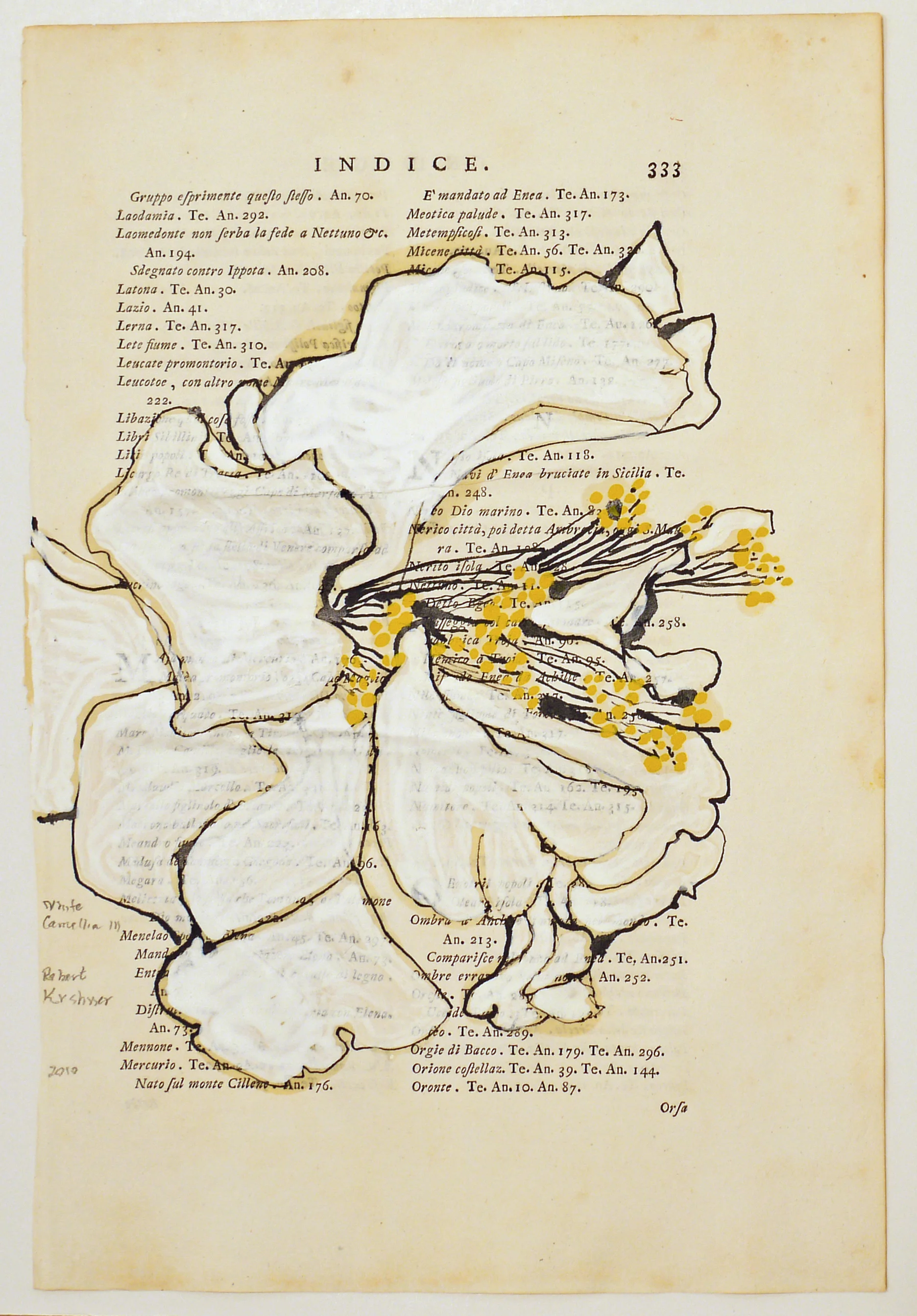 White Camellia III, 2010