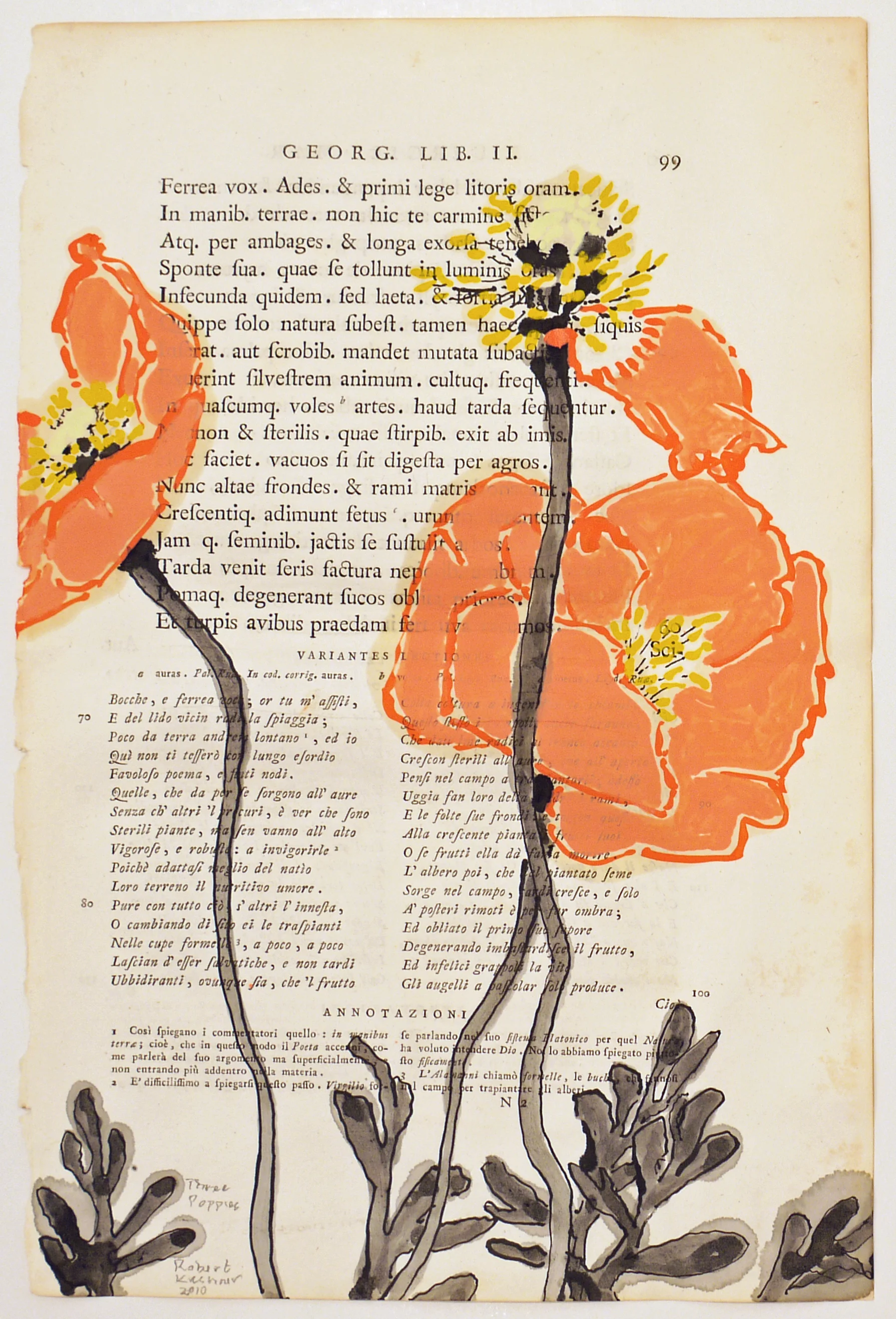 Three Poppies, 2010