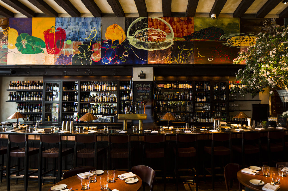 New York, New York: The City to End All Cities! 6 Robert Kushner Installation, Gramercy Tavern — ROBERT KUSHNER