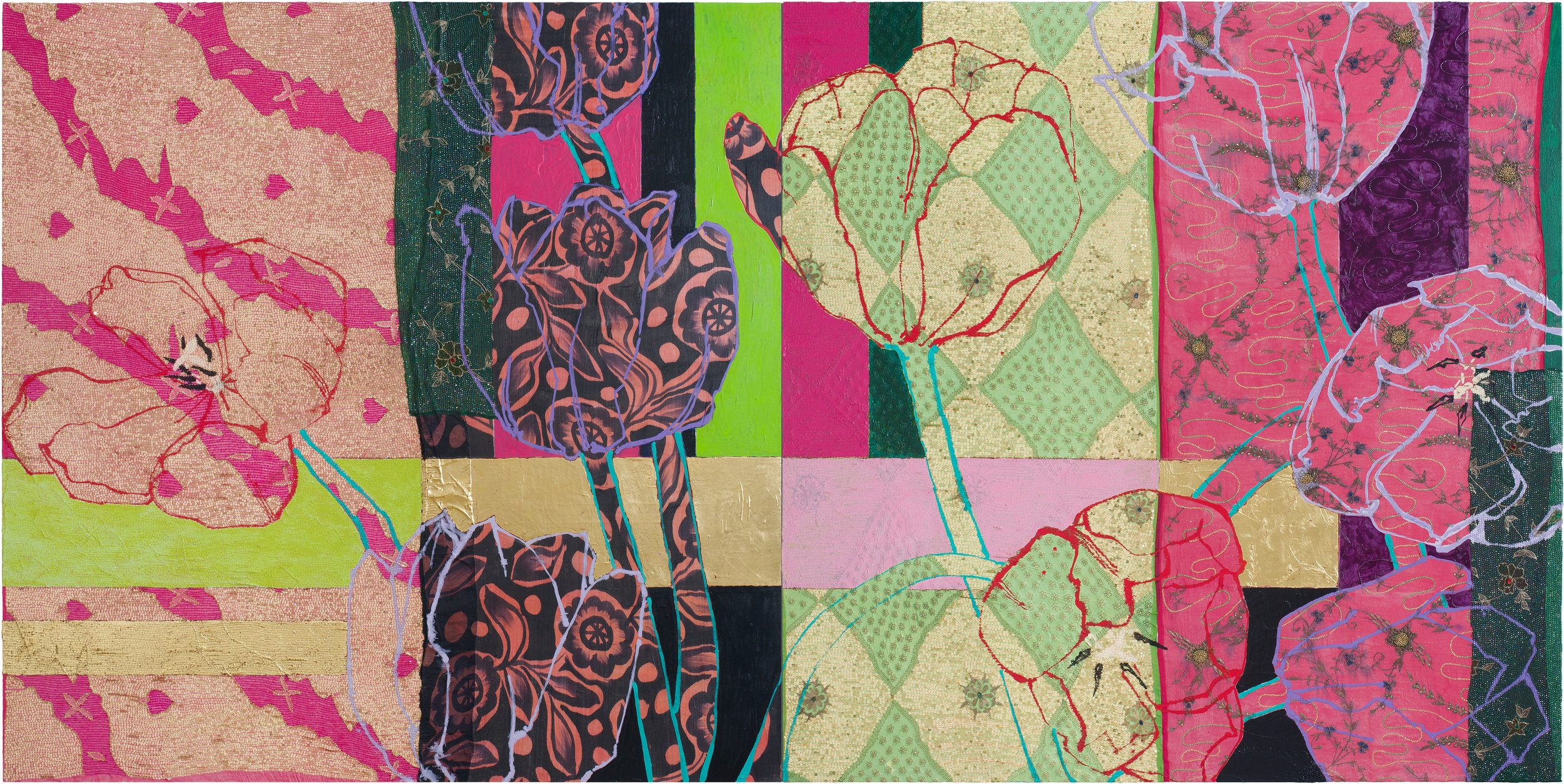 Tulips (Diptych), 2019