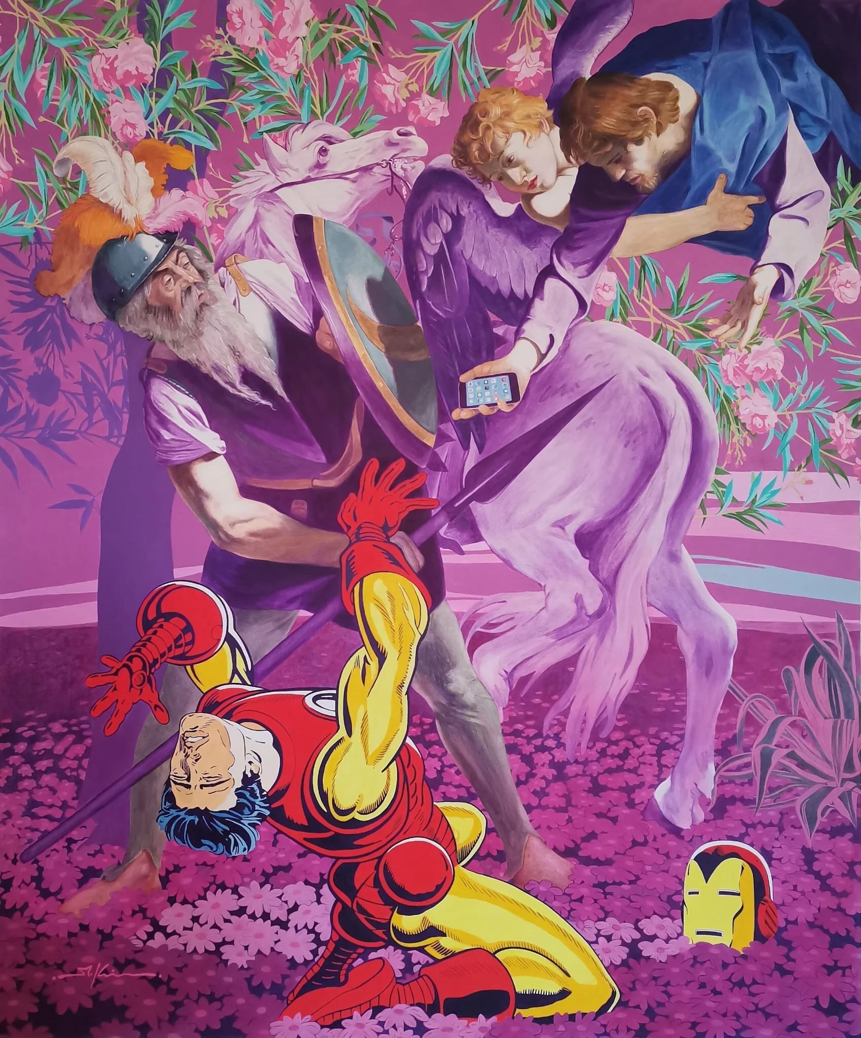 the conversion of ironman.JPEG