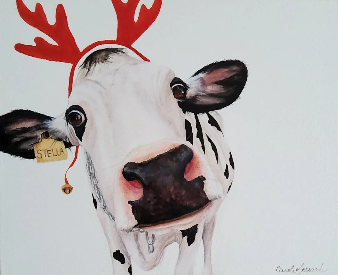 Stella 10,,x8'' No. 355, Acrylique Trinity Galleries Carole Lessard.jpg