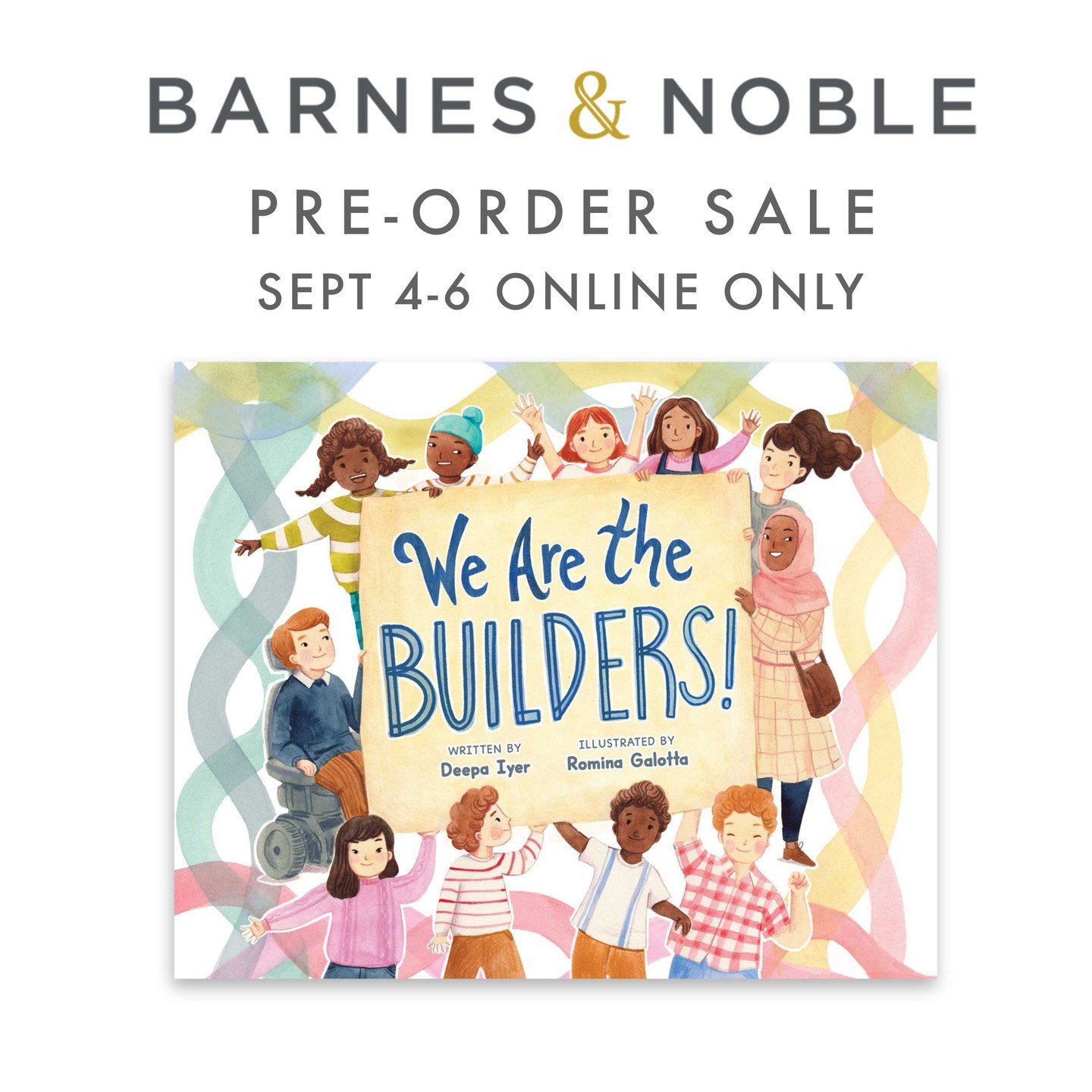 Hey friends!
Sharing some exciting Pre-Order sale from Barnes &amp; Noble!
Customers who are enrolled in B&amp;N's Rewards and Premium Members get 25% off all pre-orders from September 4 through 6! Premium Members get an additional 10% off! What are 