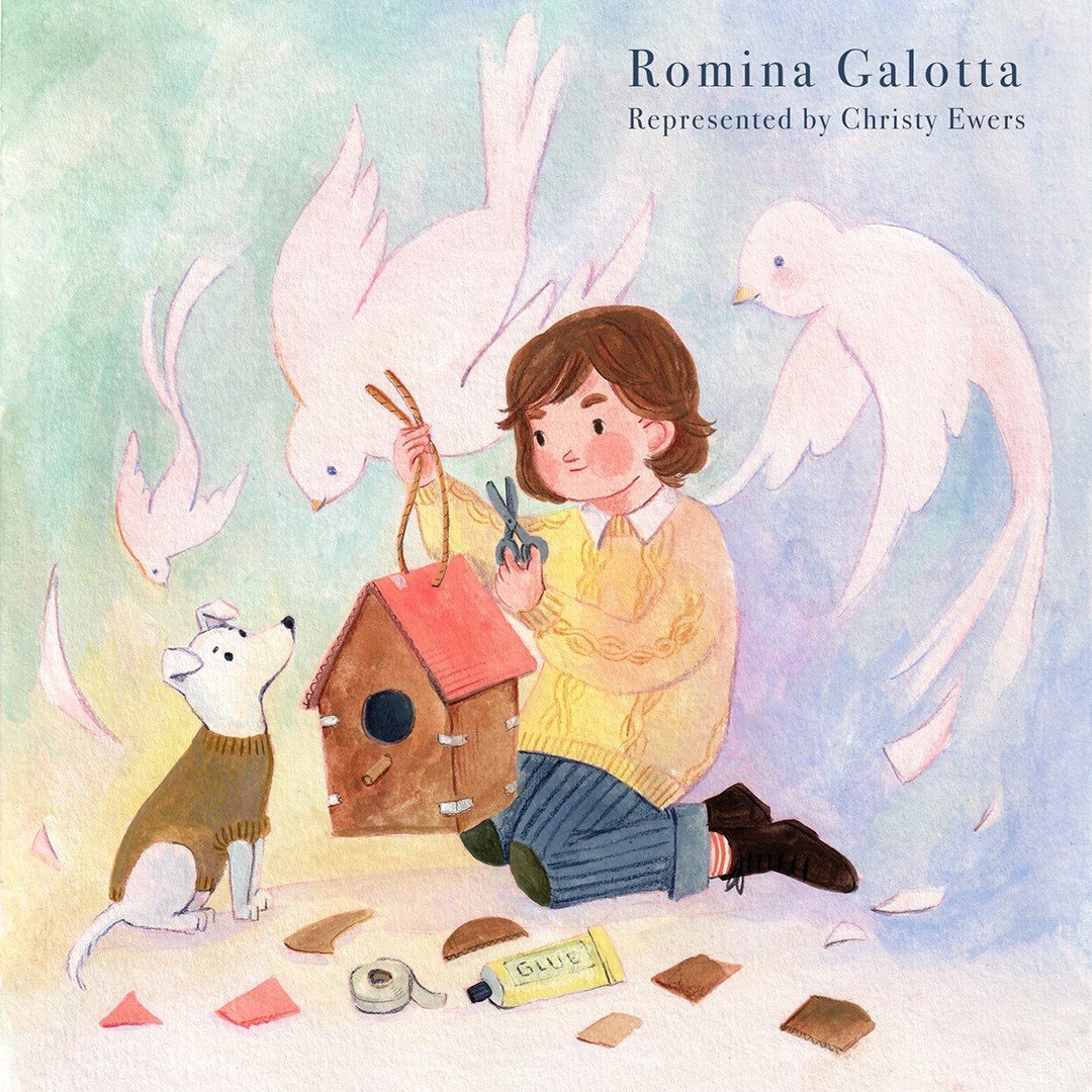 Hi Art Directors!
Happy #kidlitpostcard day!

I'm a picture book illustrator rep'd by the amazing Christy Ewers at the Cat Agency. 

I've just uploaded a video process of this illustration, showing the painting part, but I wanted to share the thought