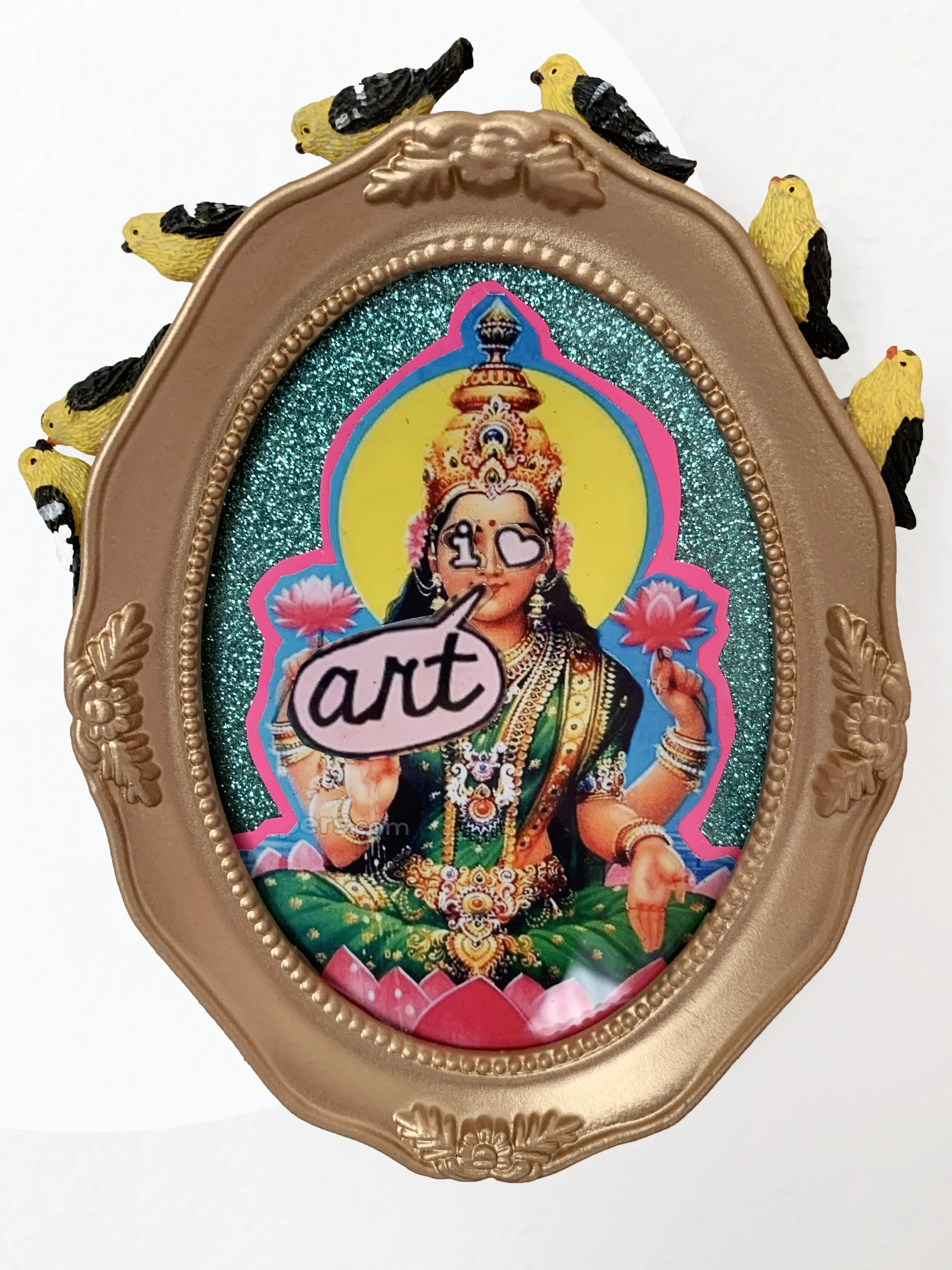 I Heart Art (Yellow Birds)