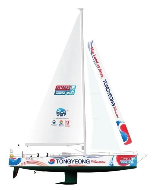 Here&rsquo;s the team to watch on the Clipper Round the World Race 25/26! Team Tongyeong! Our team sponsor and host port in South Korea. Ga-ja!