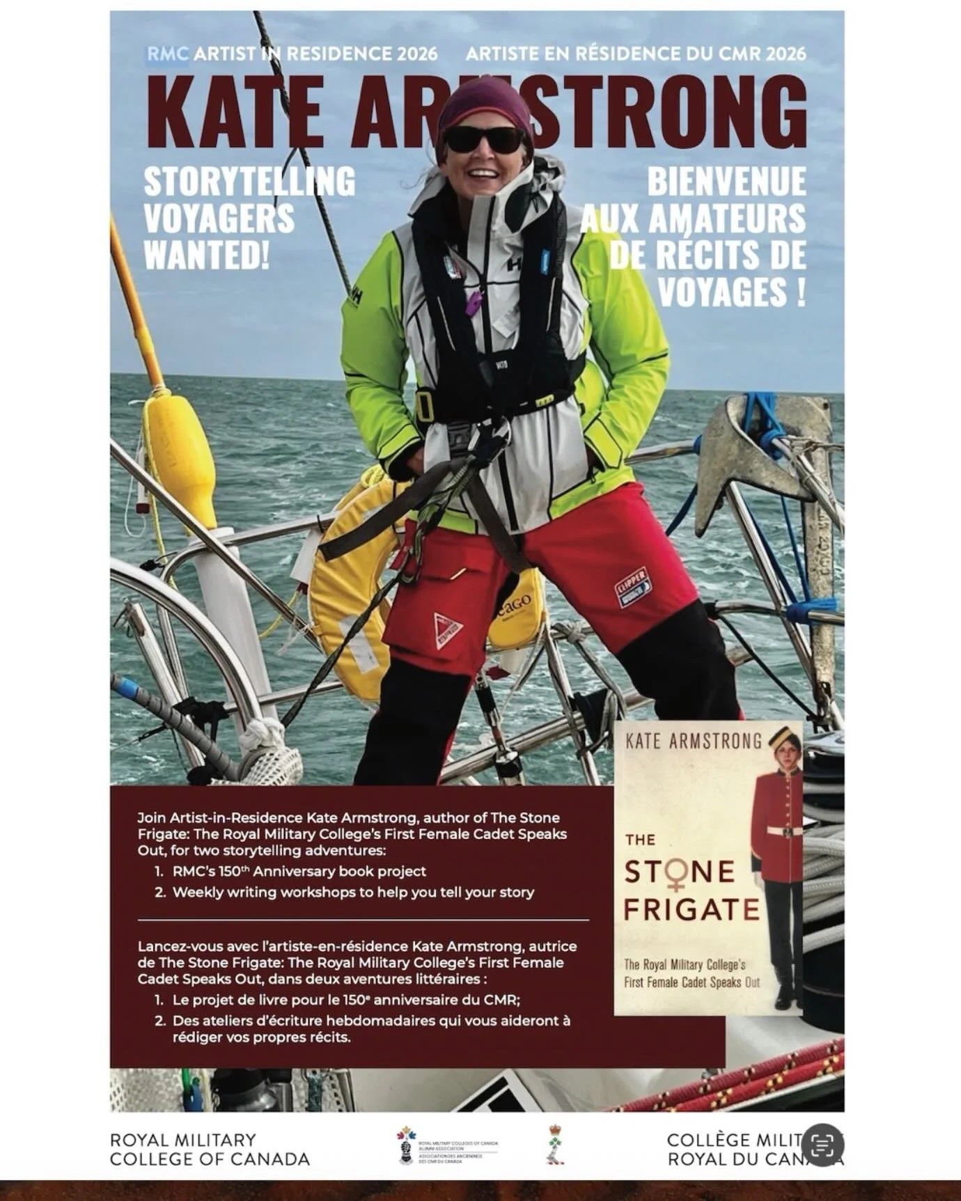 I&rsquo;m loving my time in Kingston this term as the RMC 2026 Artist-in-Residence. The cadets are outstanding human beings and make me feel optimistic about the future. What a privilege to have the opportunity to spend time with them! 🤩