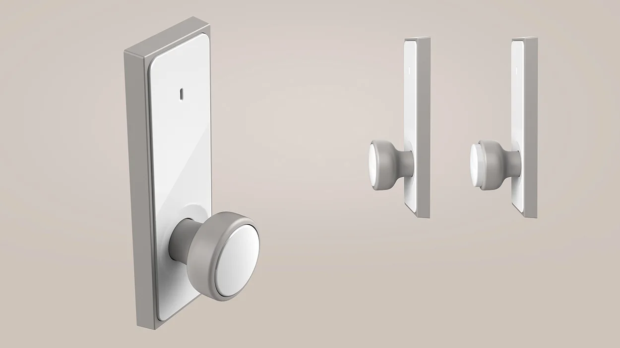 smart door lock handle