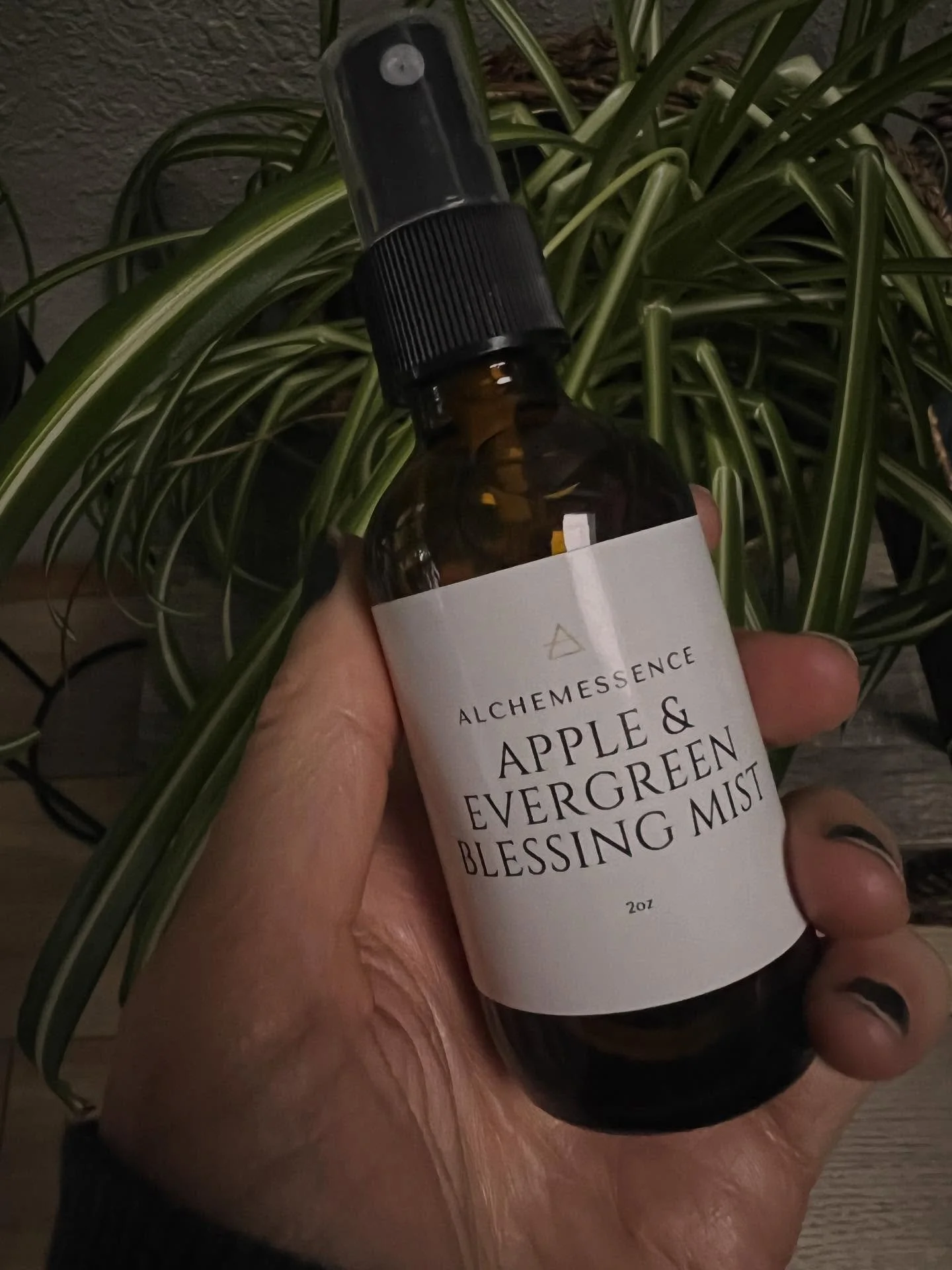 I&rsquo;m obsessed. I made this with my fresh apple hydrosol (made from my own organic backyard apples!) and seasonal essential oils for abundance&mdash;firs and fruits and spices. It&rsquo;s ridiculously good and only available until Dec 15 or as lo