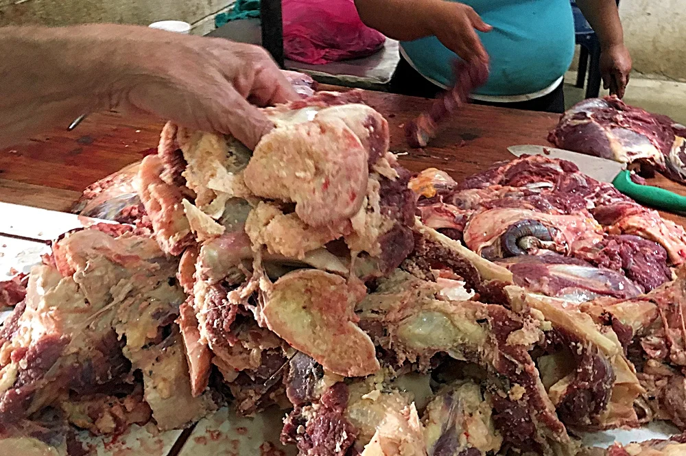 To make a collagen soup, make use of the joints.