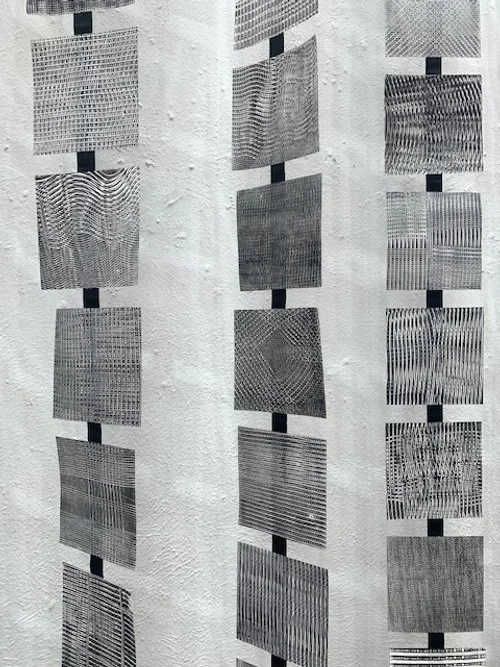 Strands of memory close up