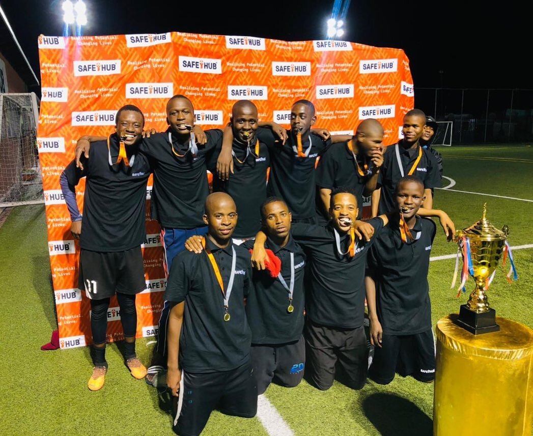 So much fun and a huge success at this year&rsquo;s #NightLeague tournament! #SafeHub #teamAMANDLA