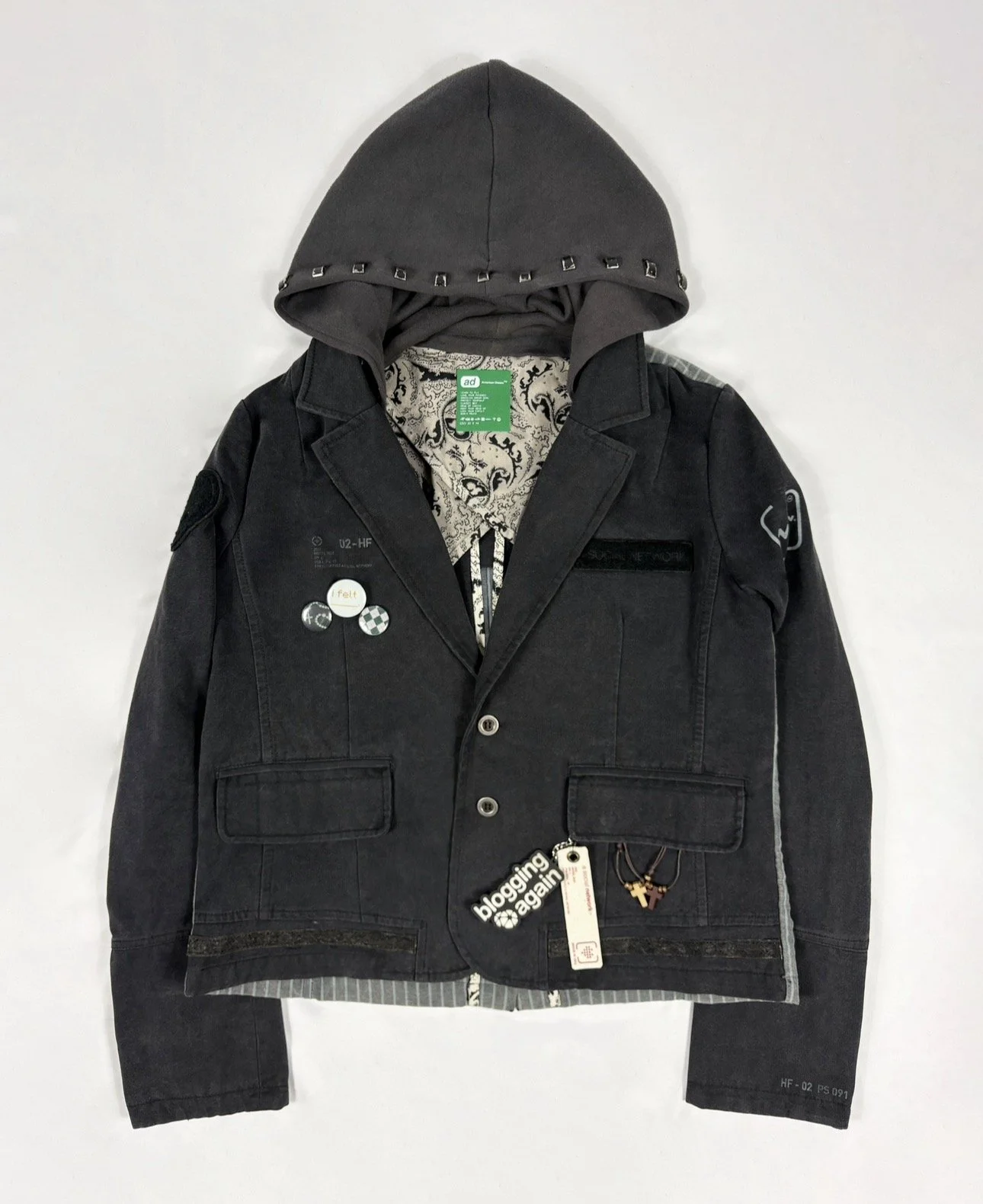 02 Metro Hooded Blazer