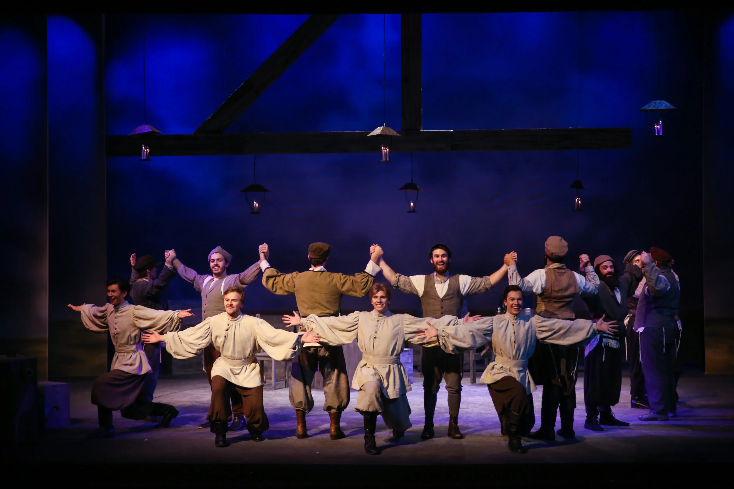    Fiddler on the Roof   (Fyedka)  Theatre TCU  (Front center) 