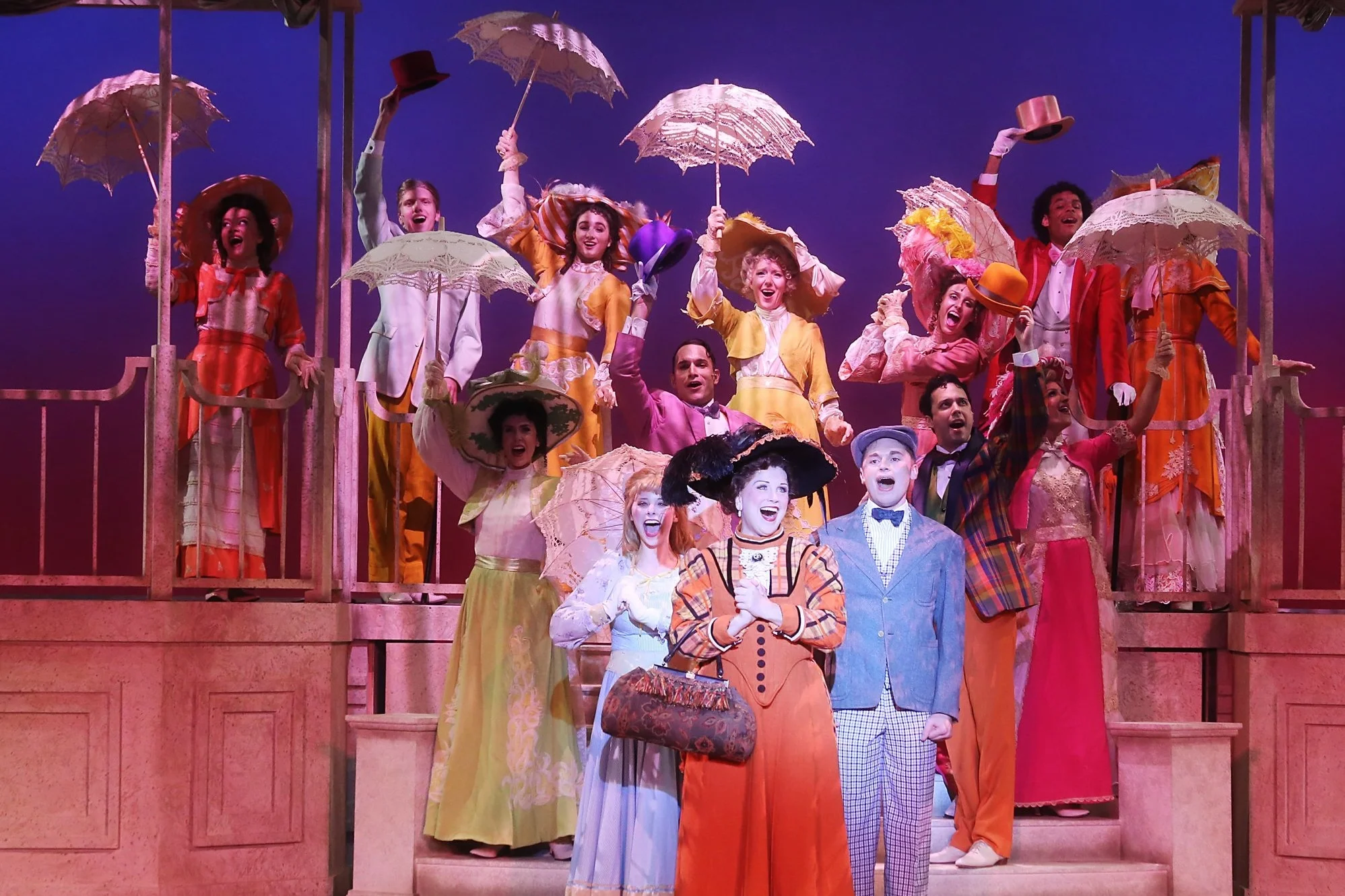   Hello, Dolly!  (Ensemble)  Casa Mañana  (2nd from left in back) 