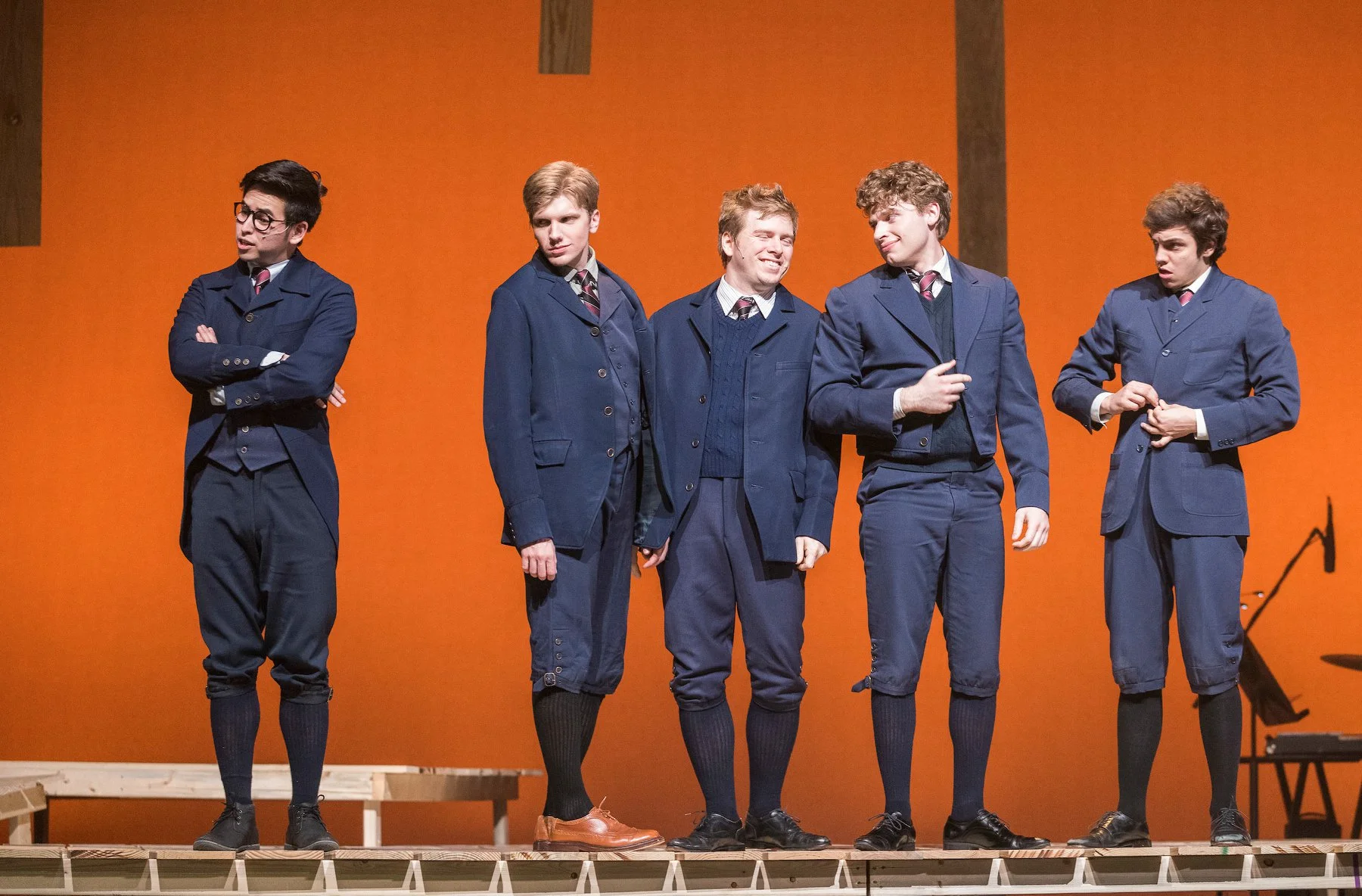   Spring Awakening  (Hanschen)   Uptown Players (2nd from left)  Mike Morgan Photography 