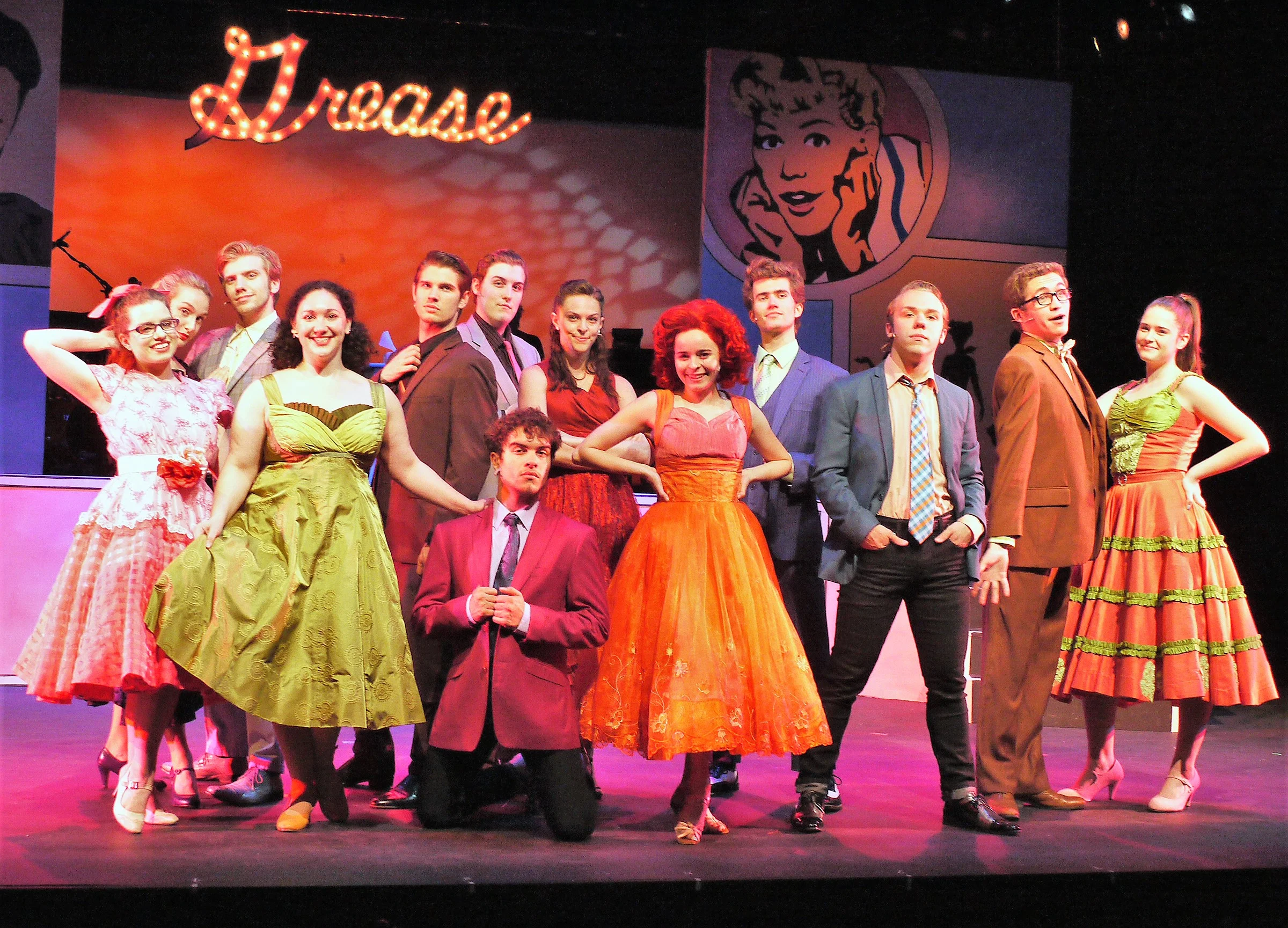 Grease (Doody) Maine State Music Theatre/The Public Theatre (3rd from left) Janet Mitchko Photography
