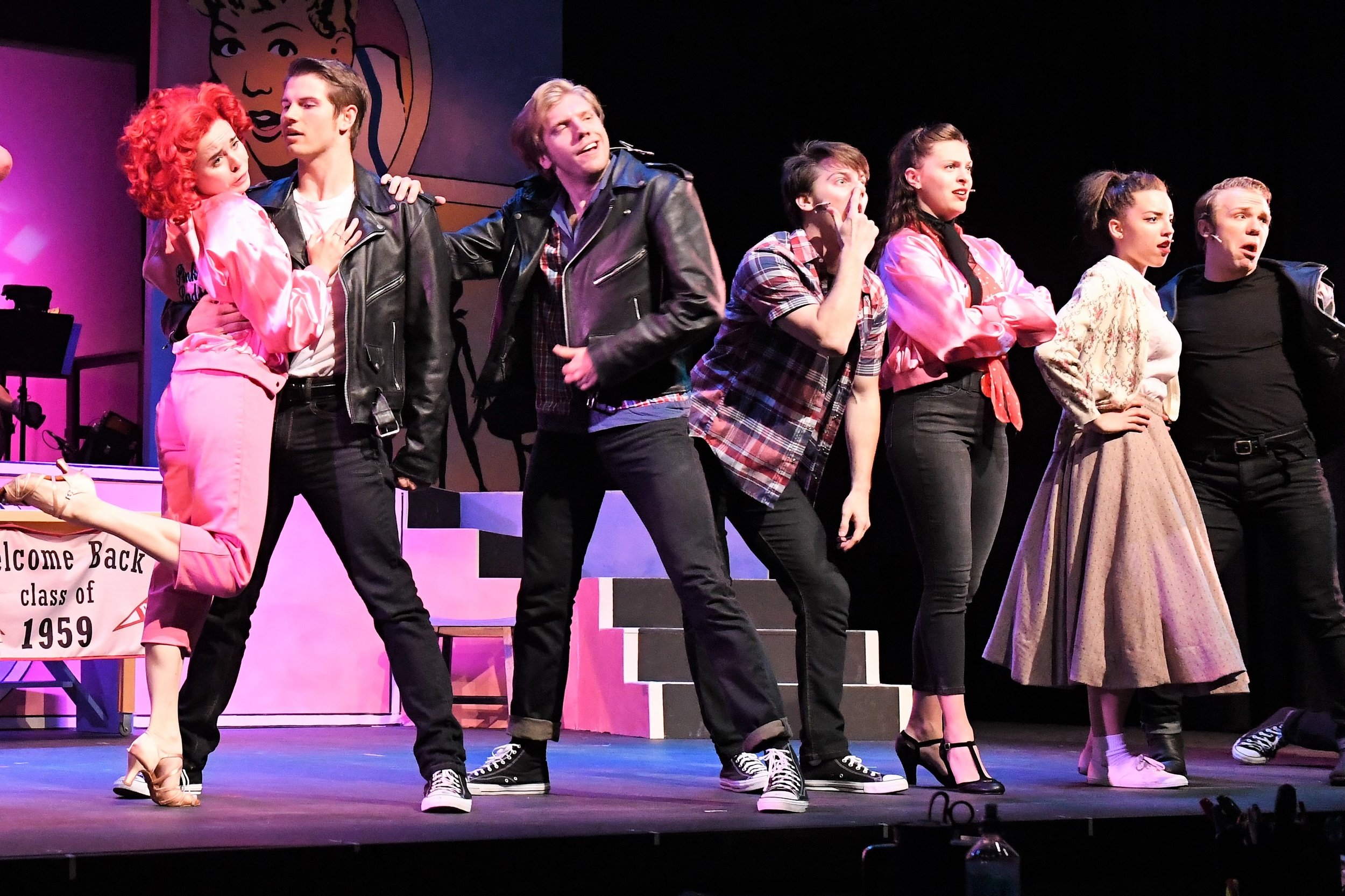   Grease  (Doody)  Maine State Music Theatre/The Public Theatre (3rd from left)  Janet Mitchko Photography 