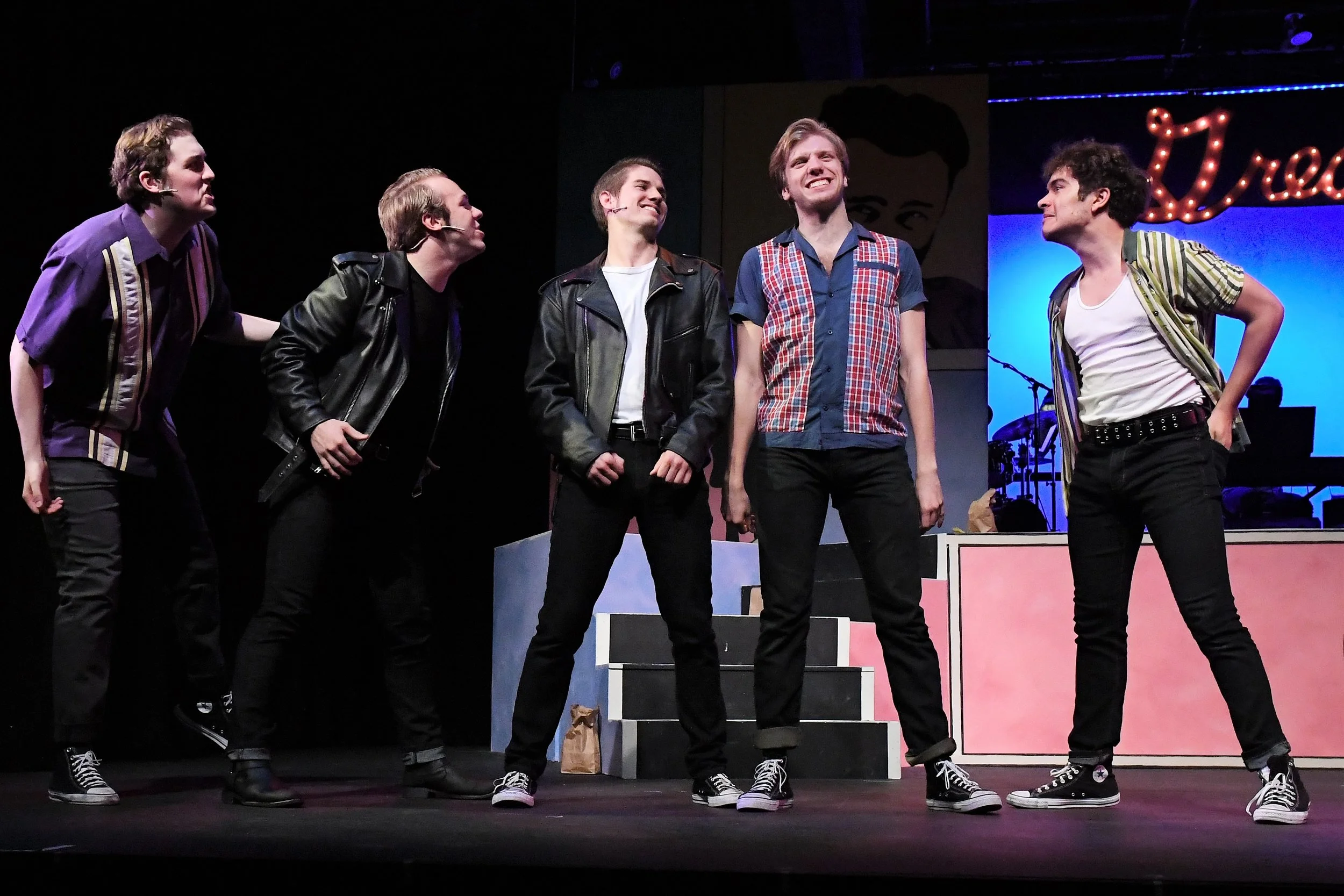   Grease  (Doody)  Maine State Music Theatre/The Public Theatre (2nd from right)  Janet Mitchko Photography 
