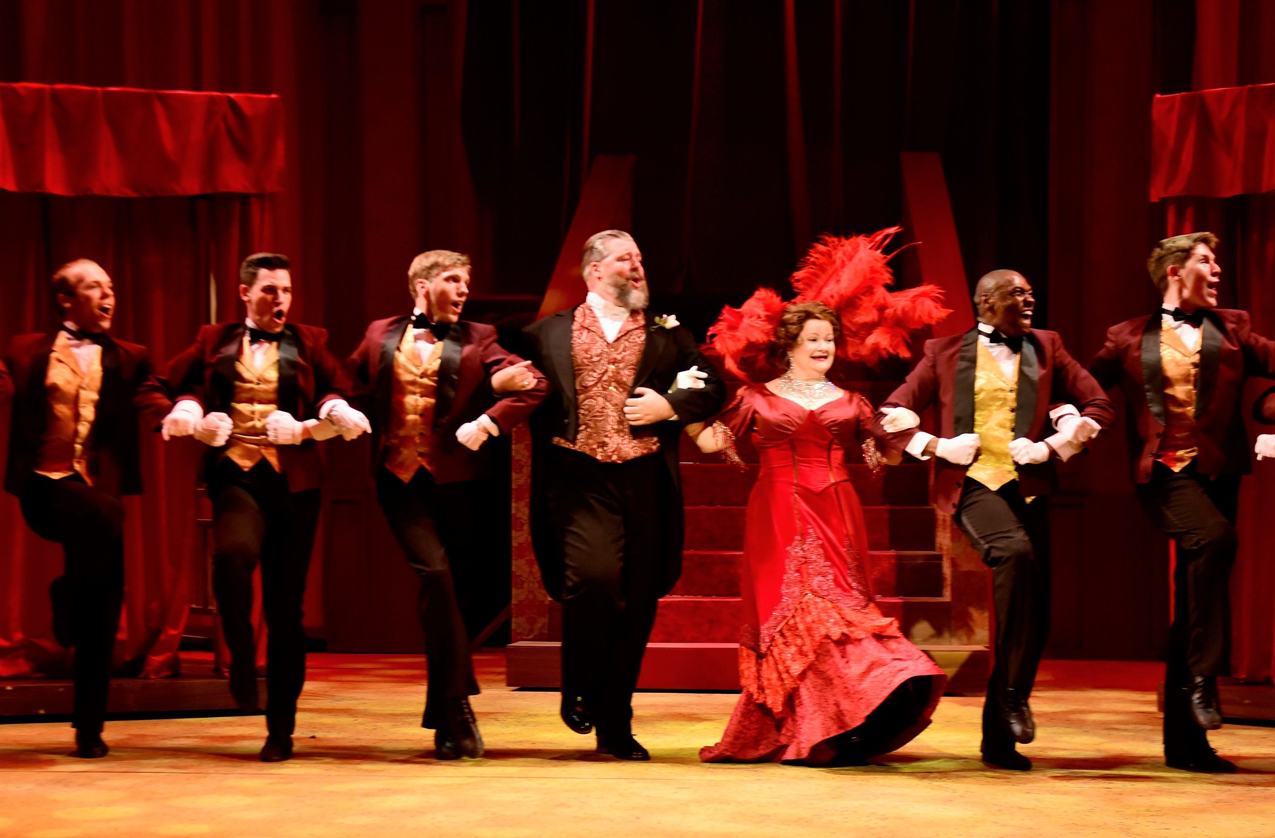   Hello, Dolly!   Maine State Music Theatre (3rd from left)  Roger S Duncan Photography 