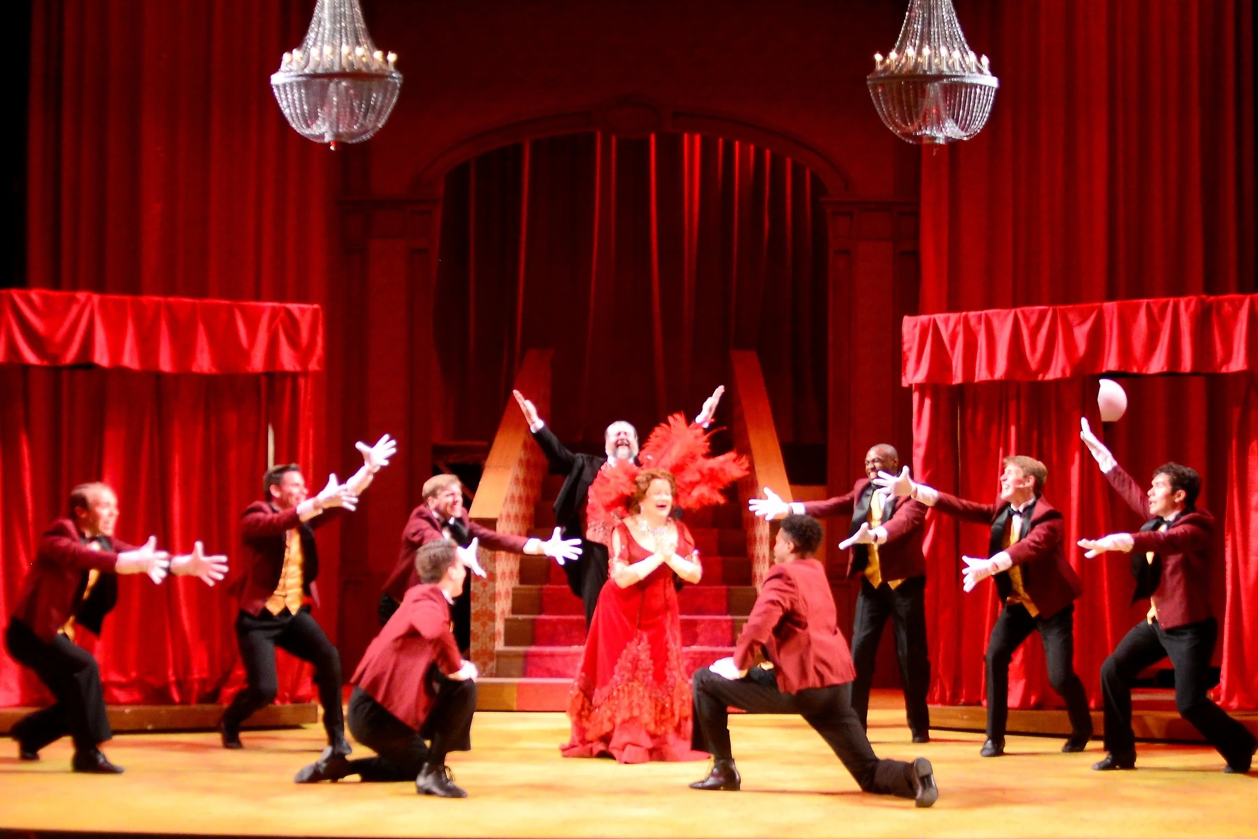    Hello, Dolly!    Maine State Music Theatre (3rd from left standing)  Roger S Duncan Photography 