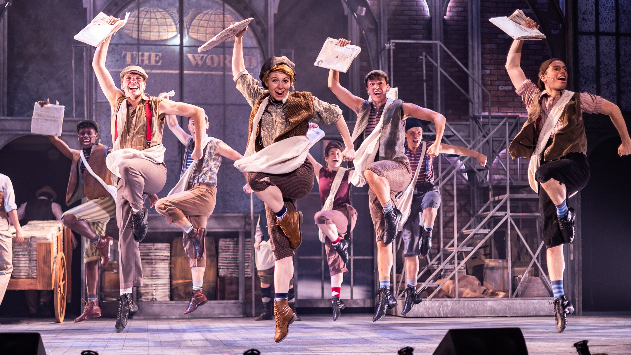   Newsies  (Race)  Casa Manana (Left/Red suspenders) 