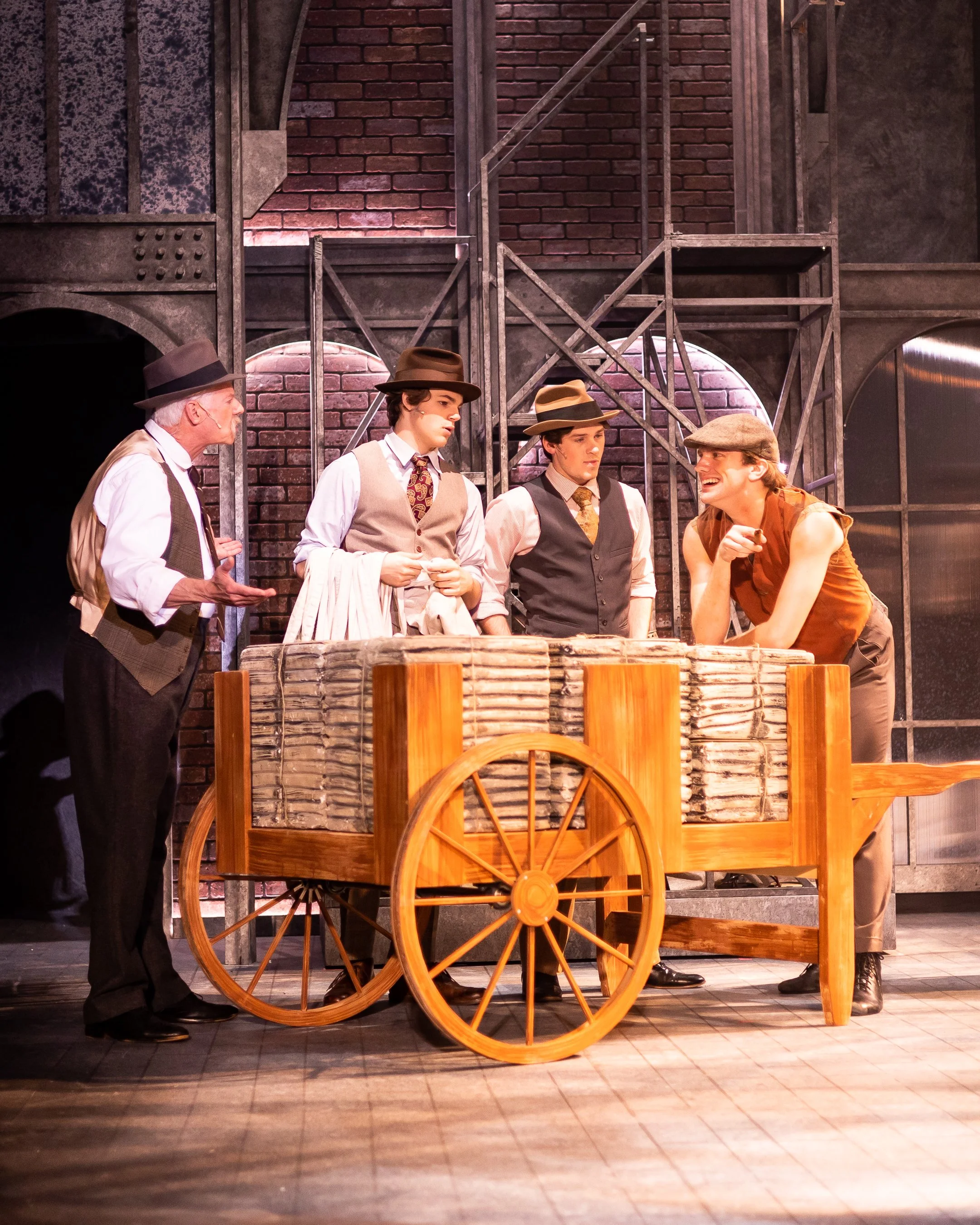   Newsies  (Race)  Casa Manana (Far right) 