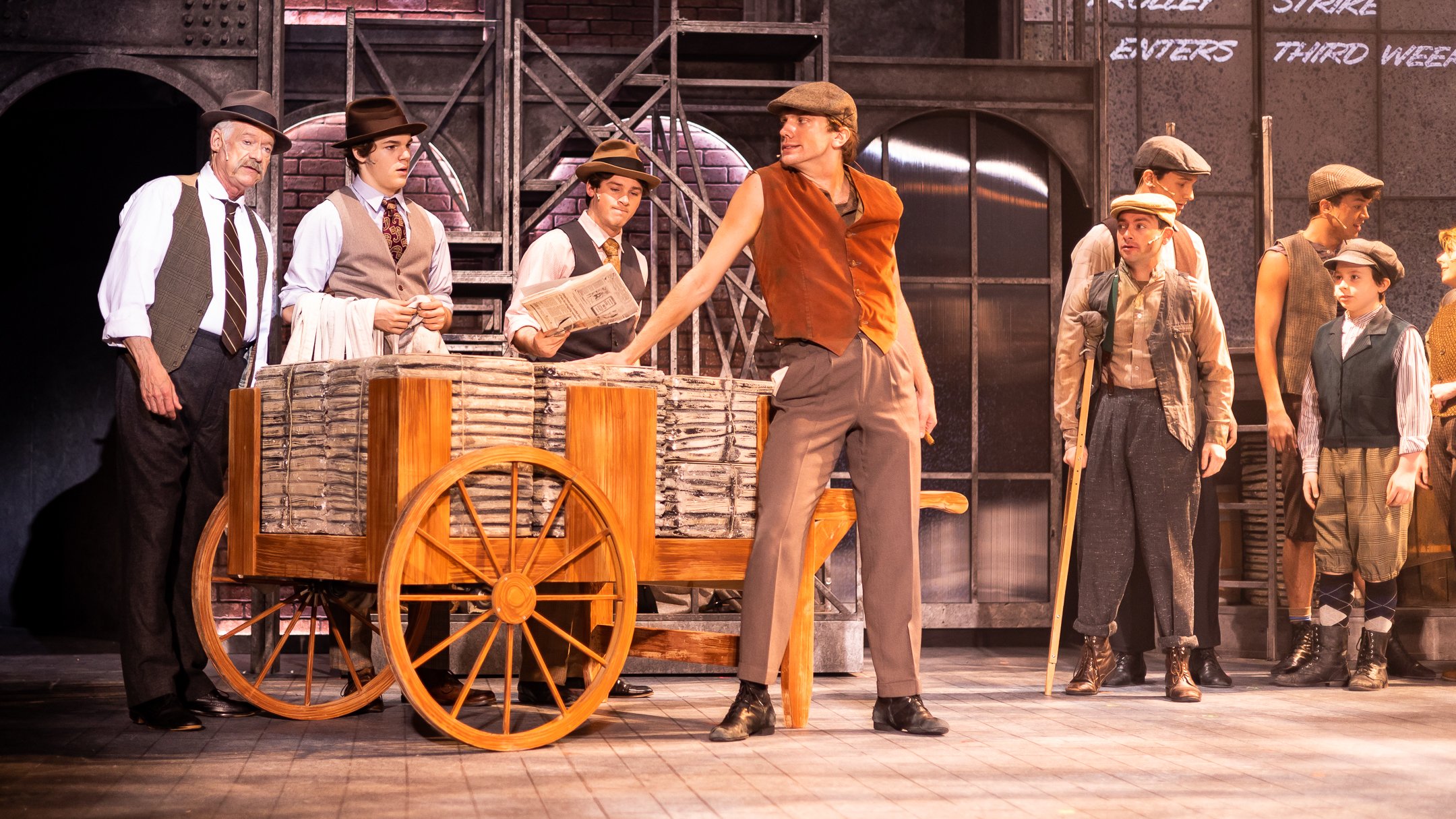   Newsies  (Race)  Casa Manana (Center front) 