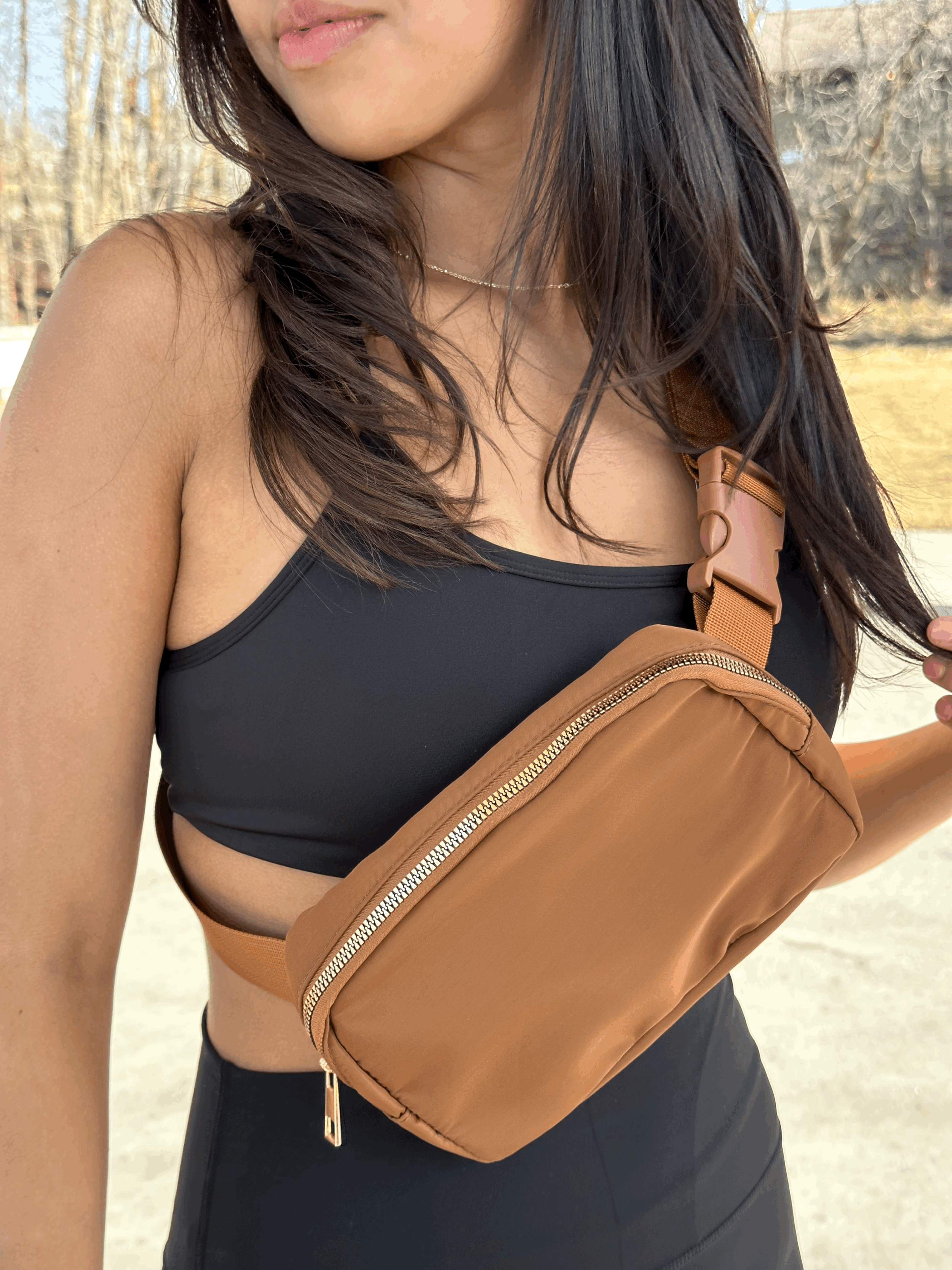 Belt bag - brown