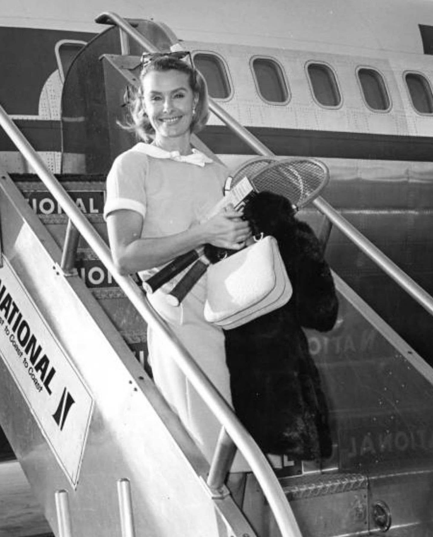 Happy International Women&rsquo;s Day!

We love this throwback photo of Dina Merrill at Palm Beach International Airport from the 1960s.