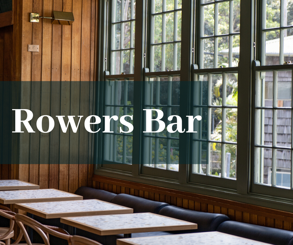 A local institution Mosman Rowers Club