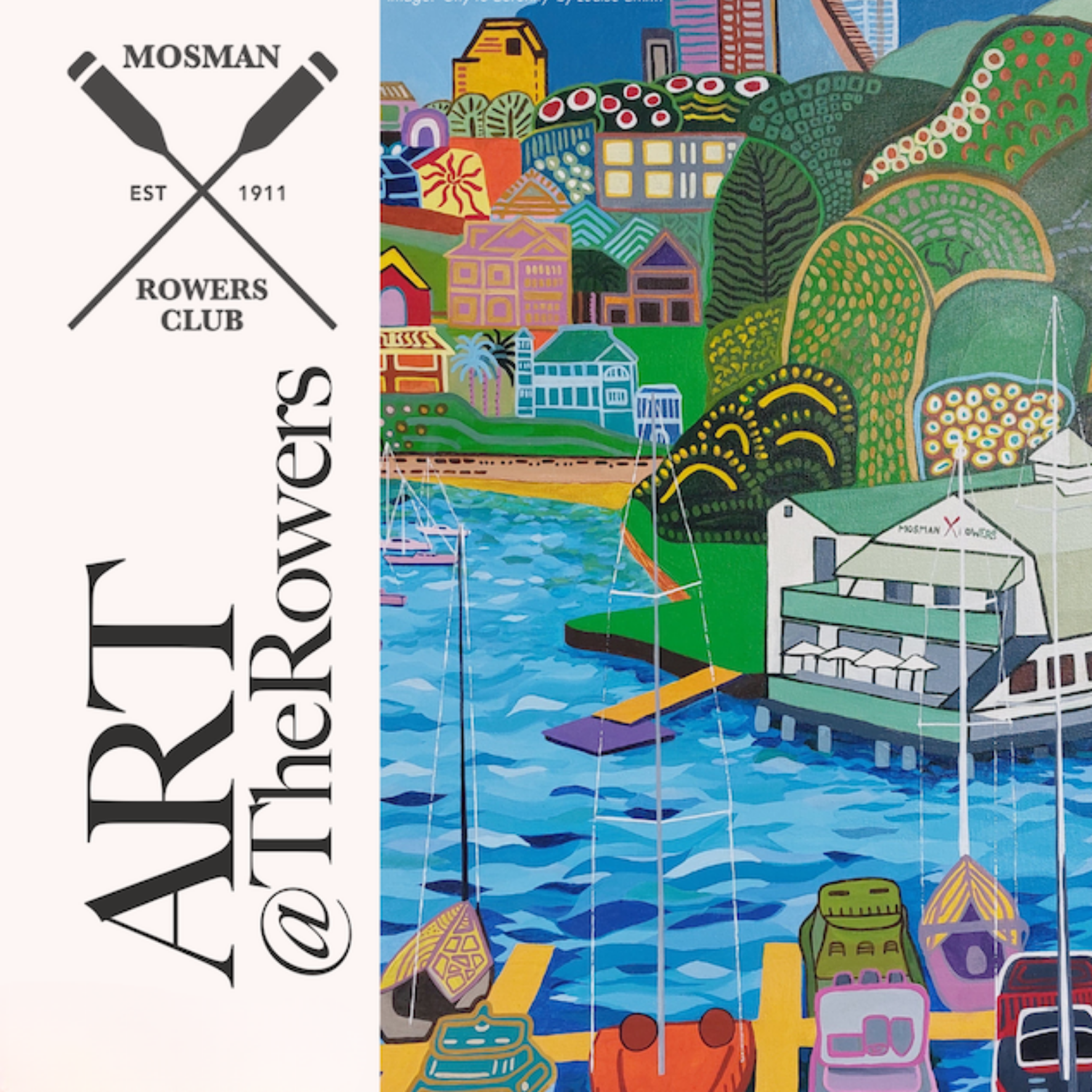  Art @The Rowers 2026 Exhibition Opening Night