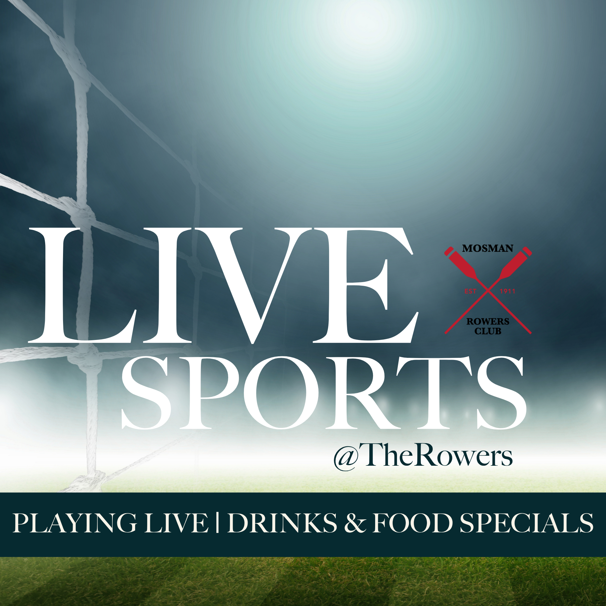 Live Sports @ The Rowers 