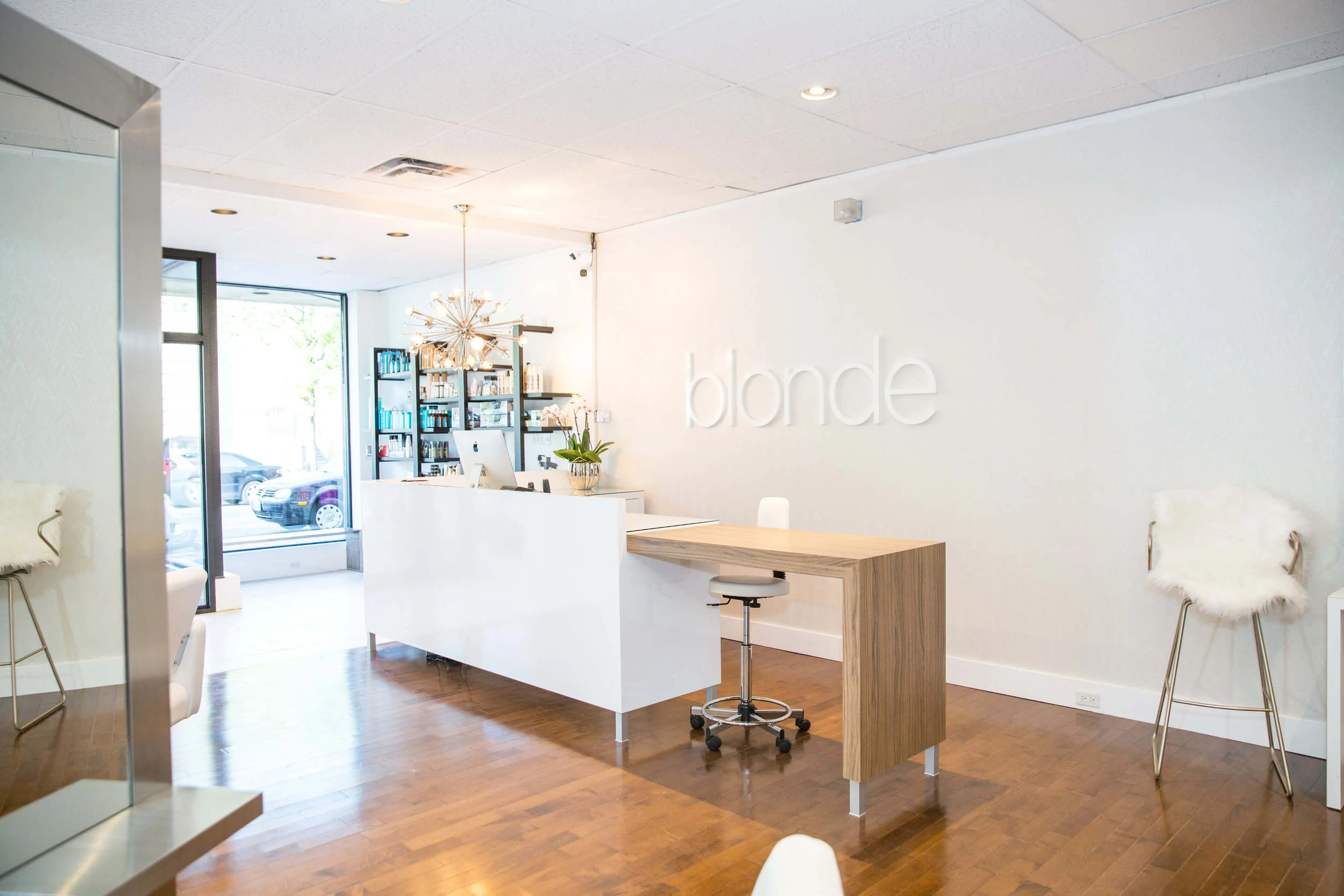 Blonde Hair Salon Reimagine Designs