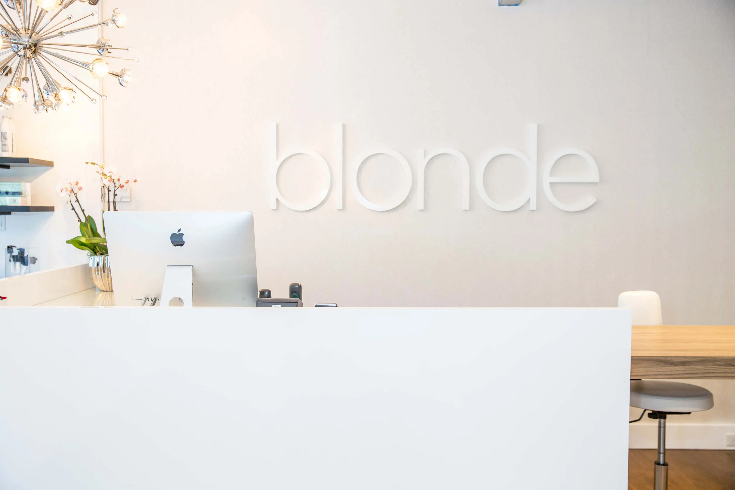 Blonde Hair Salon Reimagine Designs