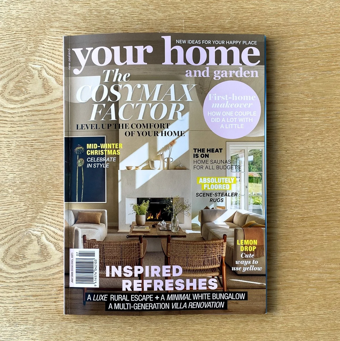 In the current issue of Your Home & Garden, Charlotte unpacks various ways to ‘cosymax’, shorthand for cosy maximalism. This requires creating comforting and soothing environments throughout the home to boost wellbeing, where material