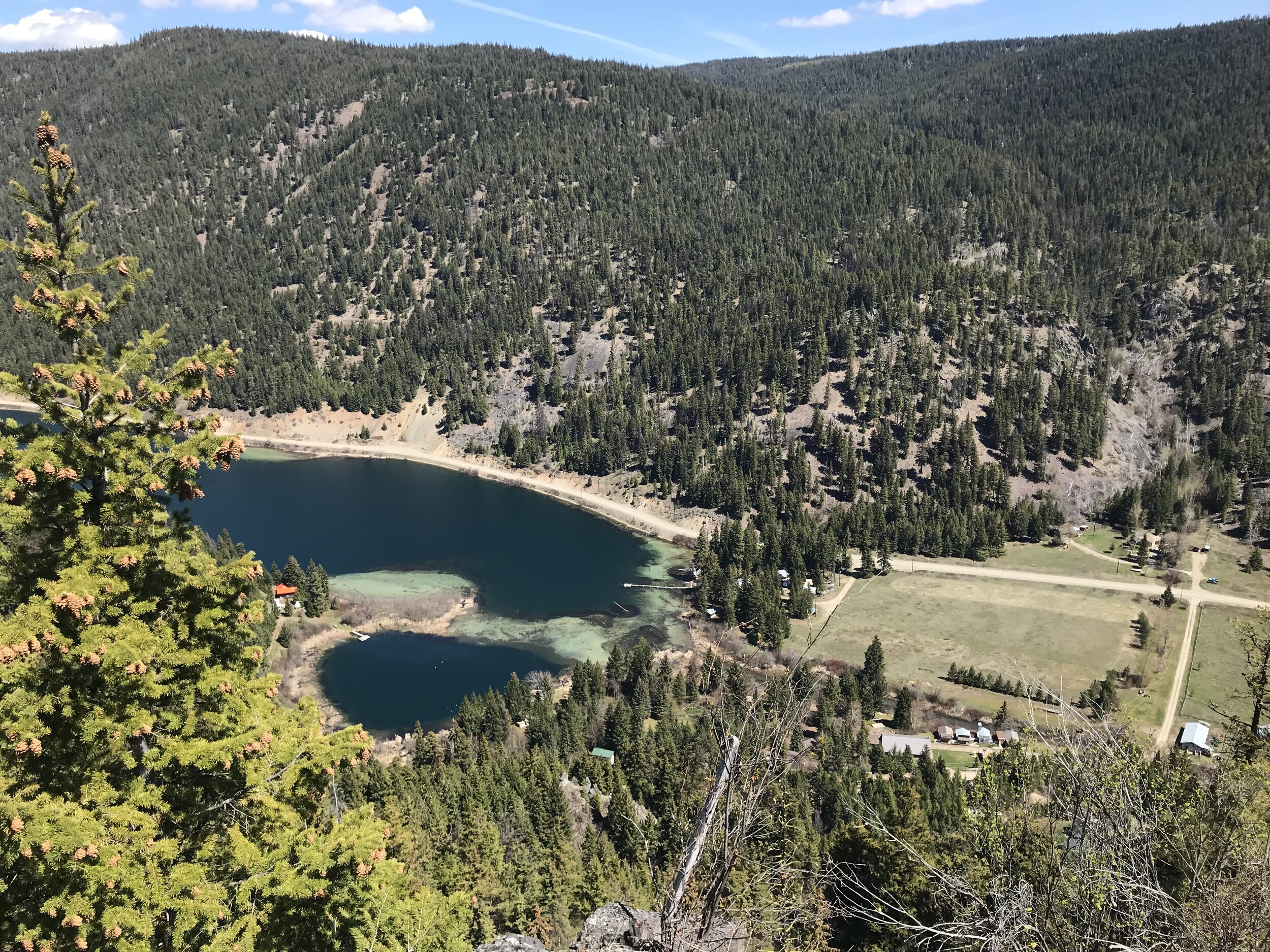 View from hike to the Cross