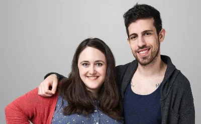 Becky Albertalli and Adam Silvera by Seth Abel Photography