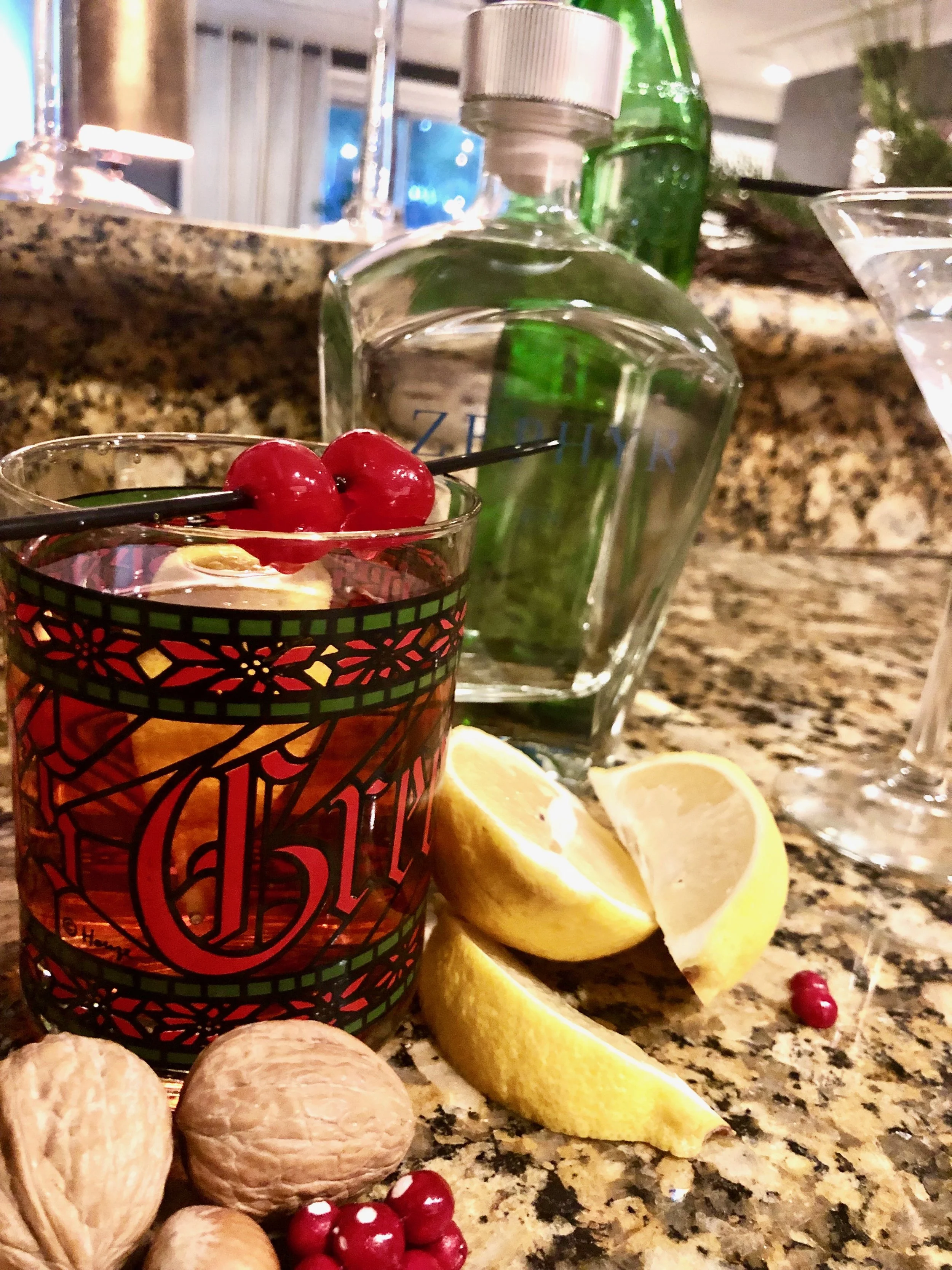 Sidenote… aren’t our vintage holiday tumblers the cutest??!