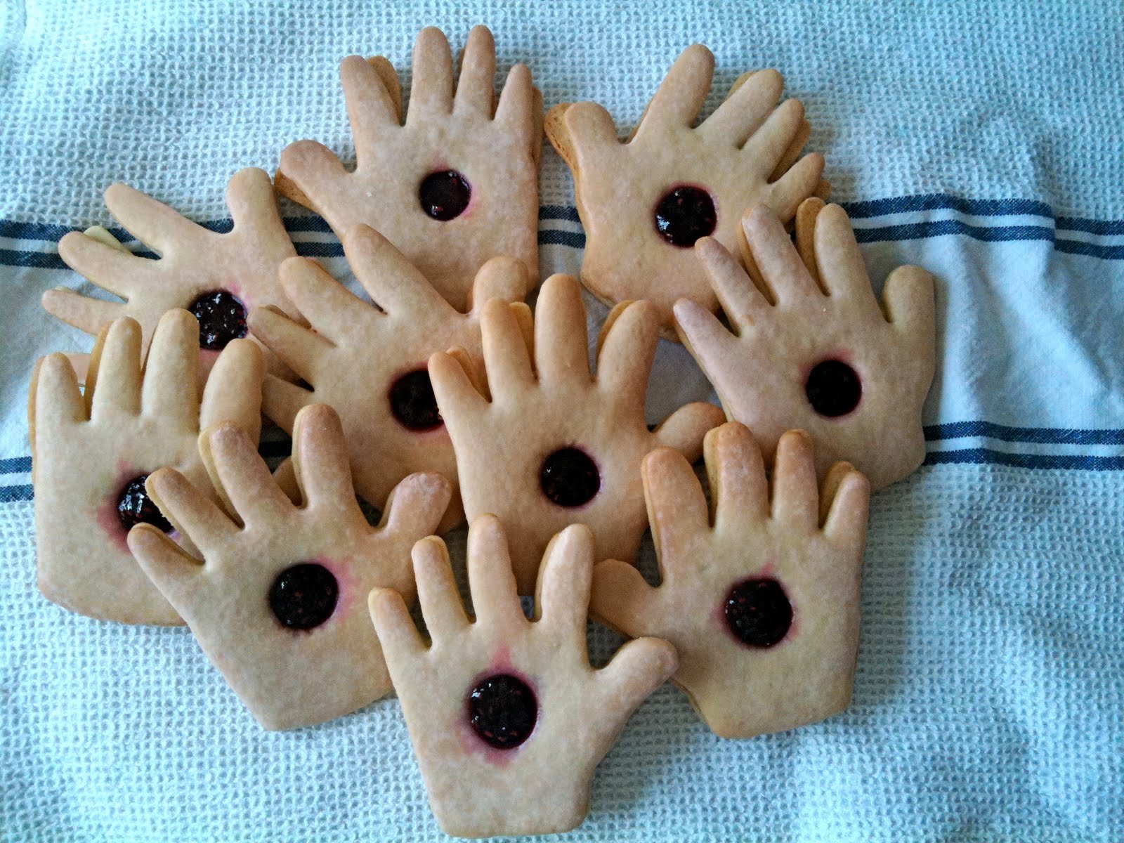 Stigmata Hand Cookies