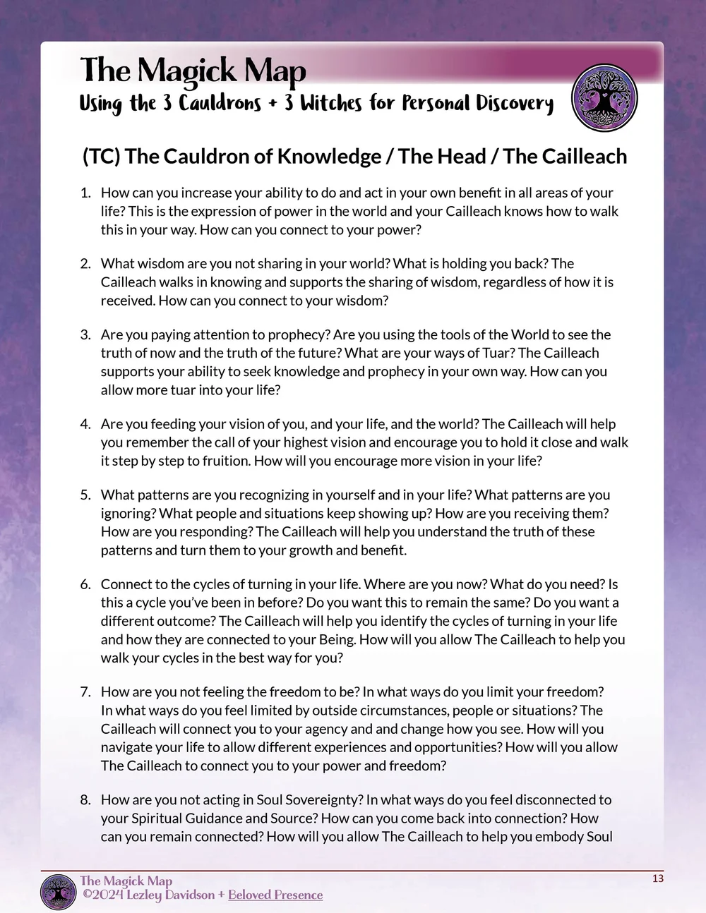 The Cauldron of Knowledge / The Cailleach
