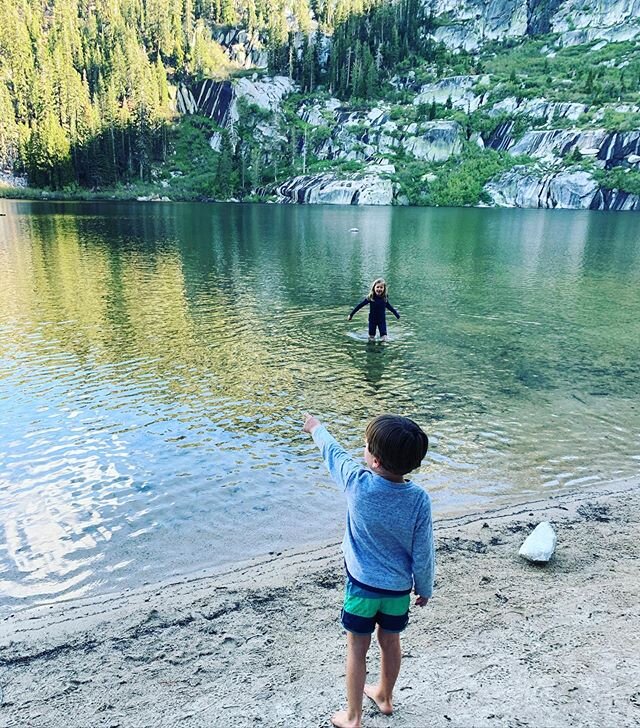 Taking a week to dip our toes into an alpine lake and check out! See you on the flip side! In the meantime- get outside, look for bird nests, play with water, make a mud pie, watch the clouds, make a flower potion, catch a lizard...