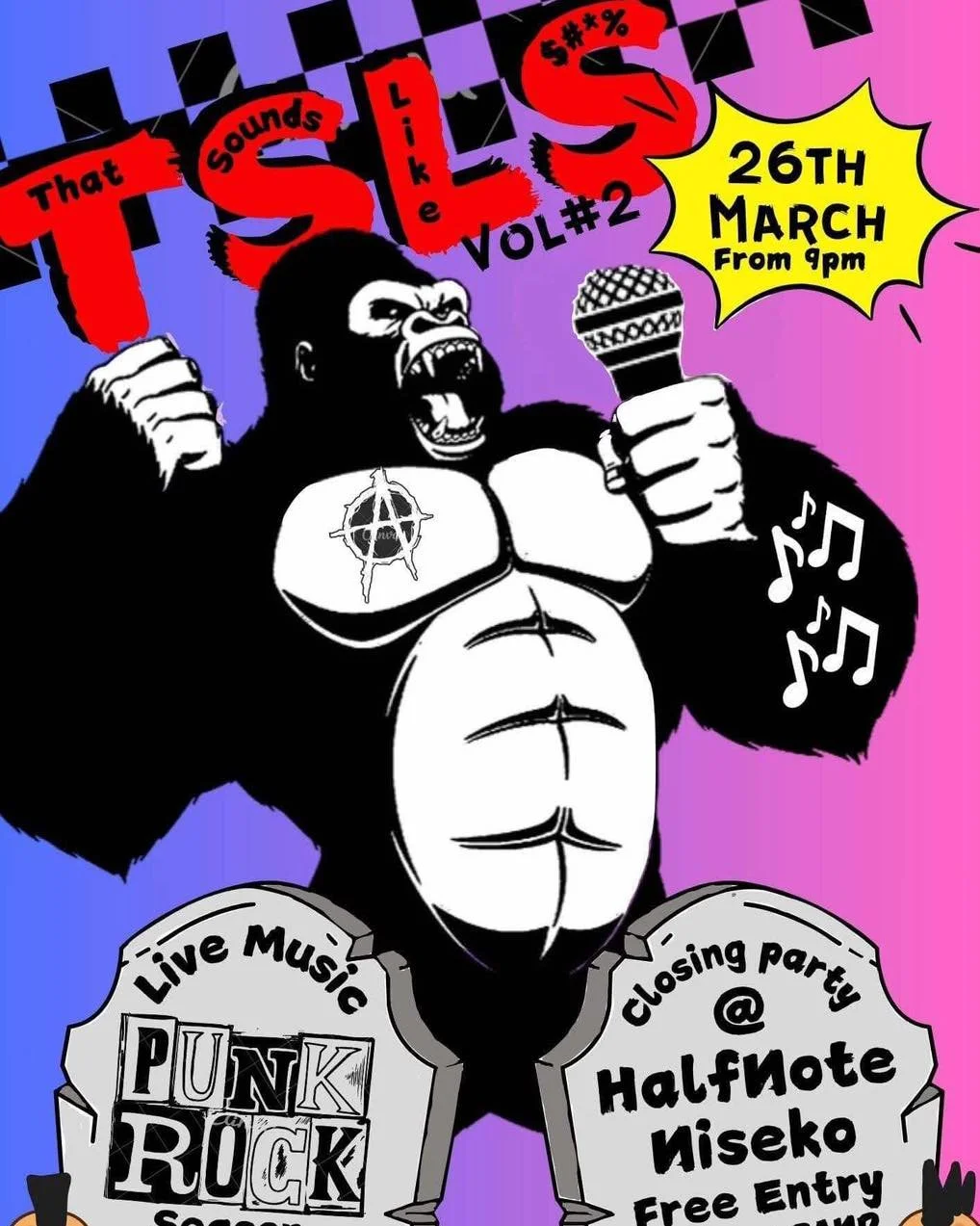 This season has been an absolute blast but sadly all good things must come to an end. 
Our last night of operation will be Wednesday 26th March with live music from TSLS at 9pm 🎸 
Come rock your socks off for one last time this season and help us dr